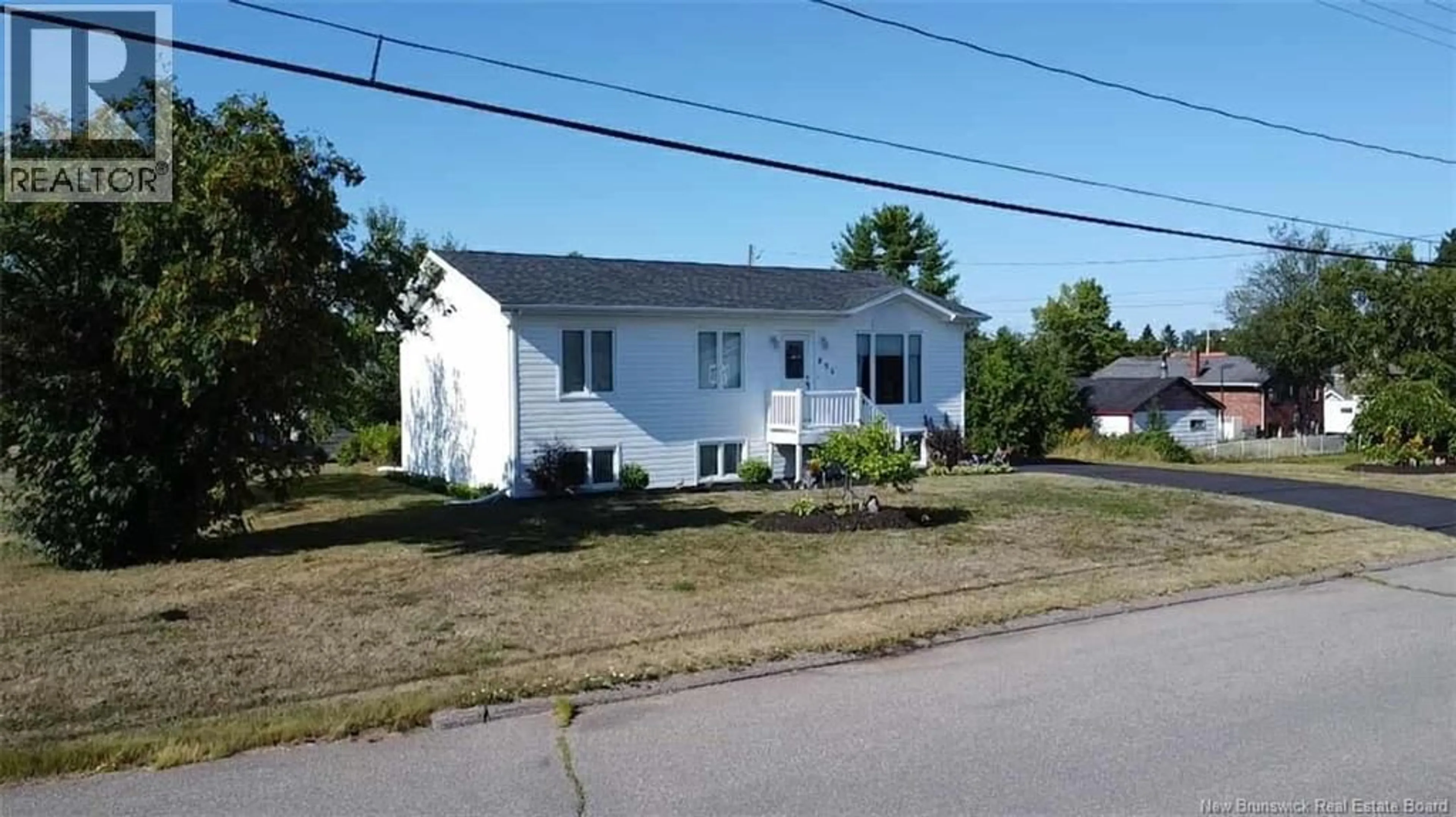 Home with vinyl exterior material, street for 894 POIRIER, Bathurst New Brunswick E2A2T8