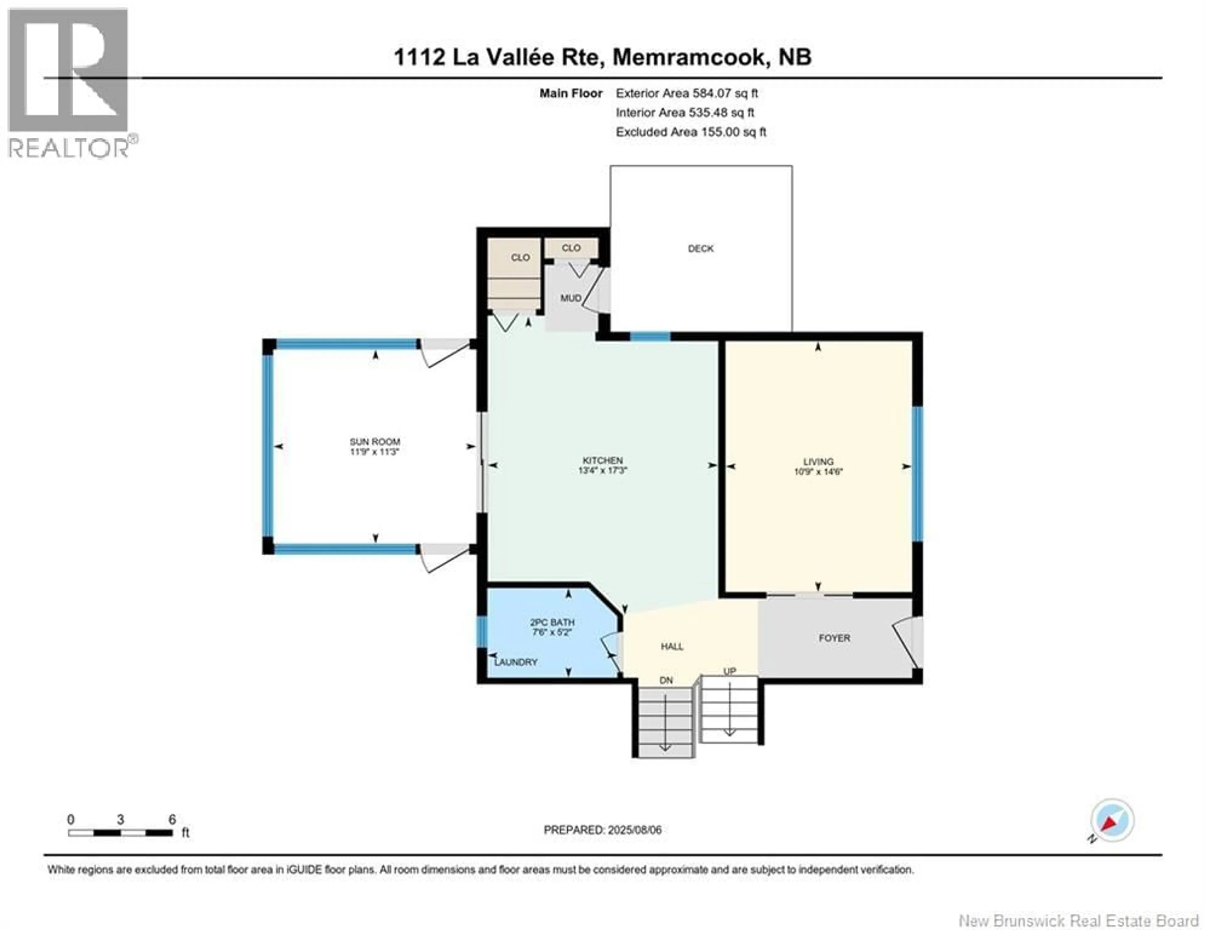 Floor plan for 1112 LA VALLEE, Memramcook New Brunswick E4K1A3