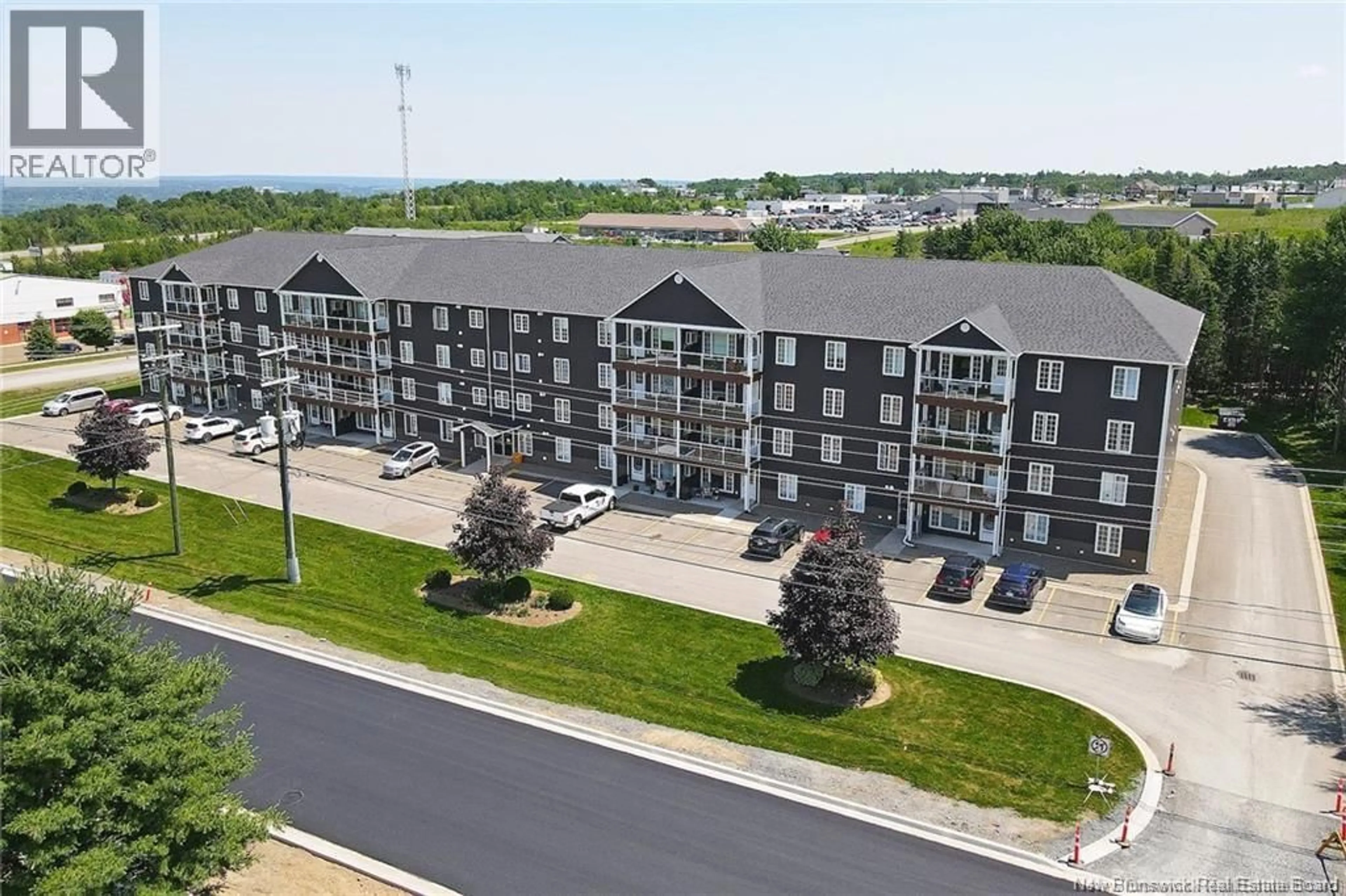 A pic from outside/outdoor area/front of a property/back of a property/a pic from drone, mountain view for 325 - 225 SERENITY LANE, Fredericton New Brunswick E3B0H1
