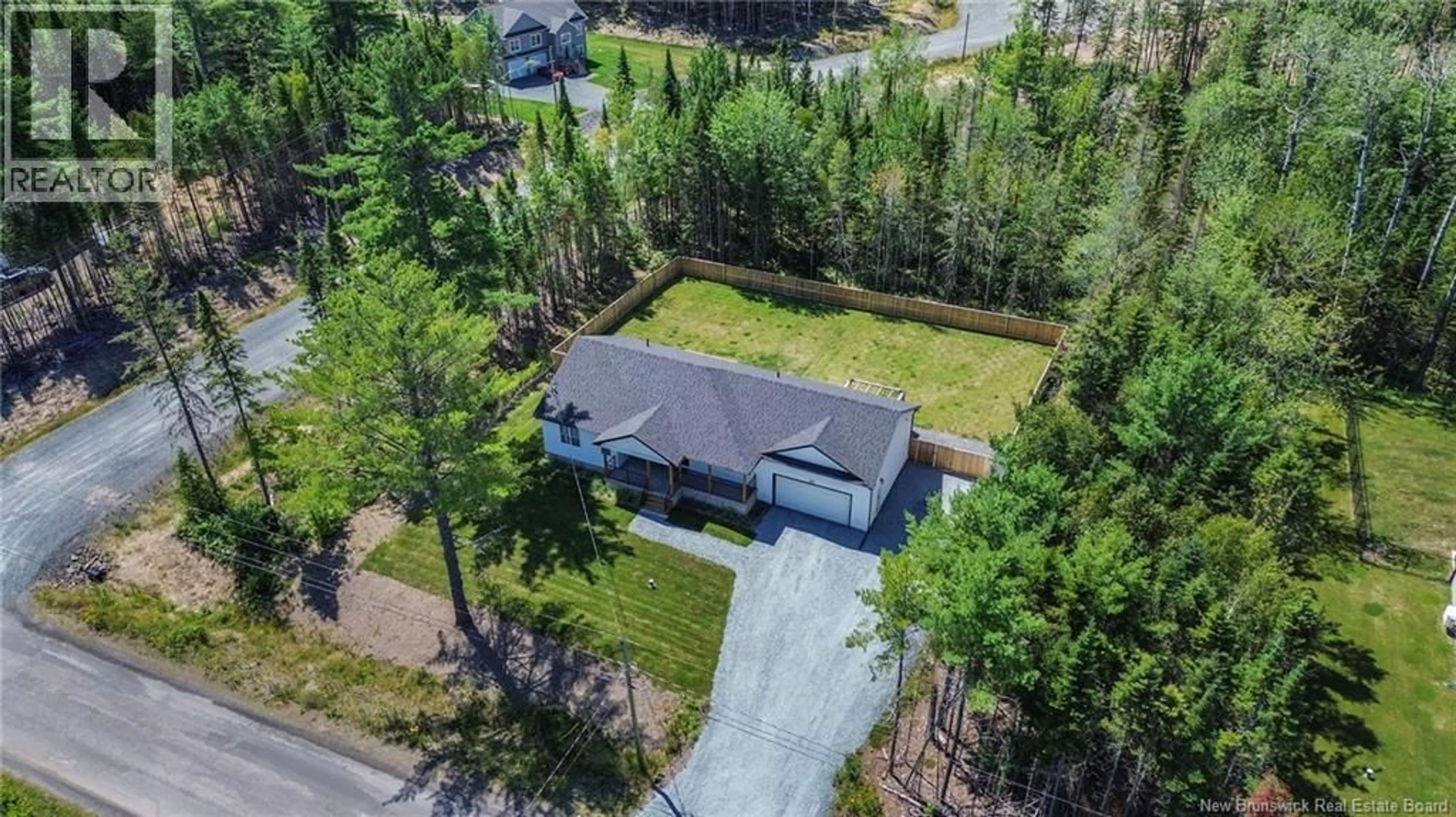 A pic from outside/outdoor area/front of a property/back of a property/a pic from drone, unknown for 20 PEABODY ROAD, Rusagonis New Brunswick E3B8Z5