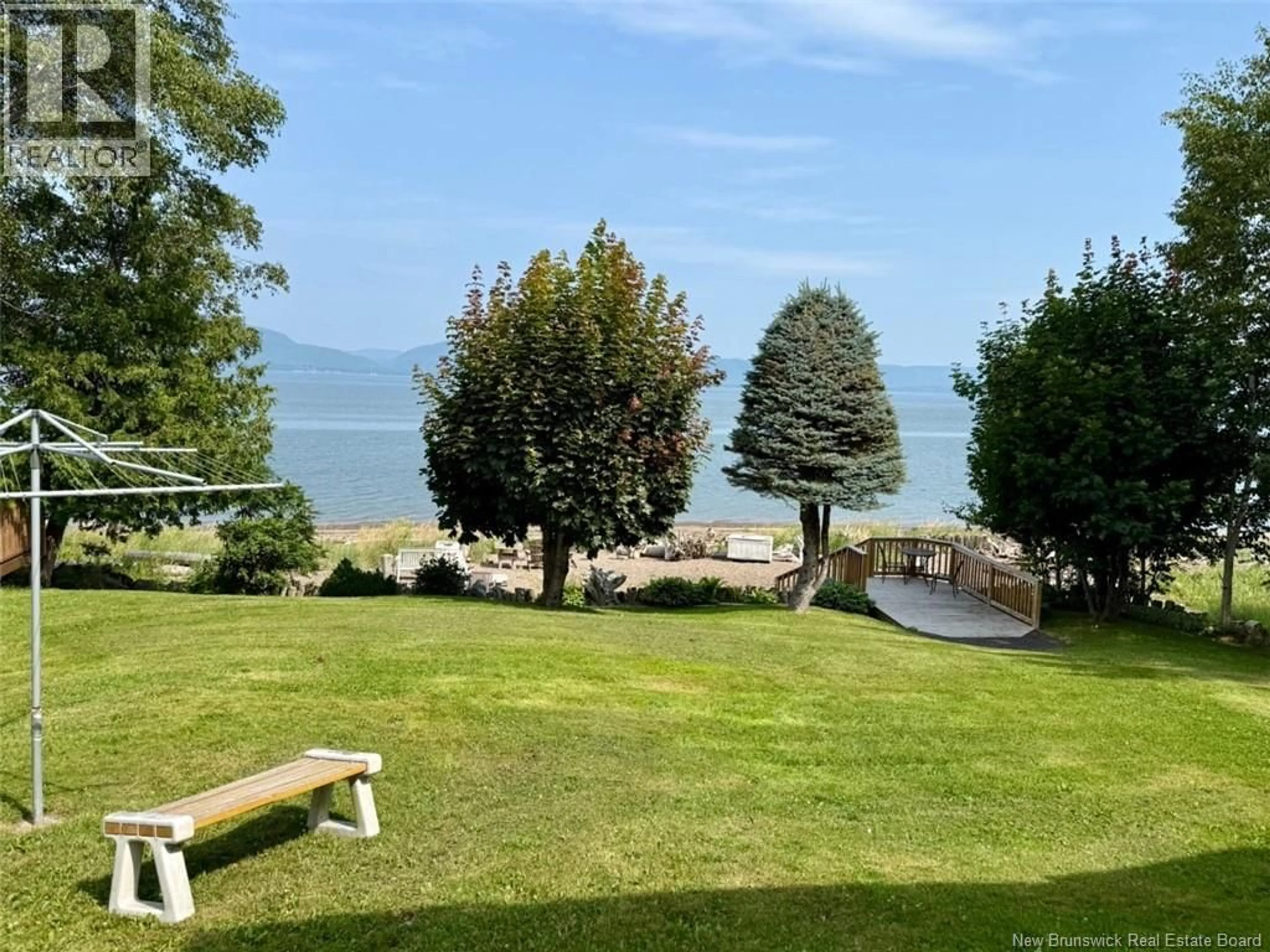 A pic from outside/outdoor area/front of a property/back of a property/a pic from drone, water/lake/river/ocean view for 17 DICKIE ROAD, Point La Nim New Brunswick E3N6B7