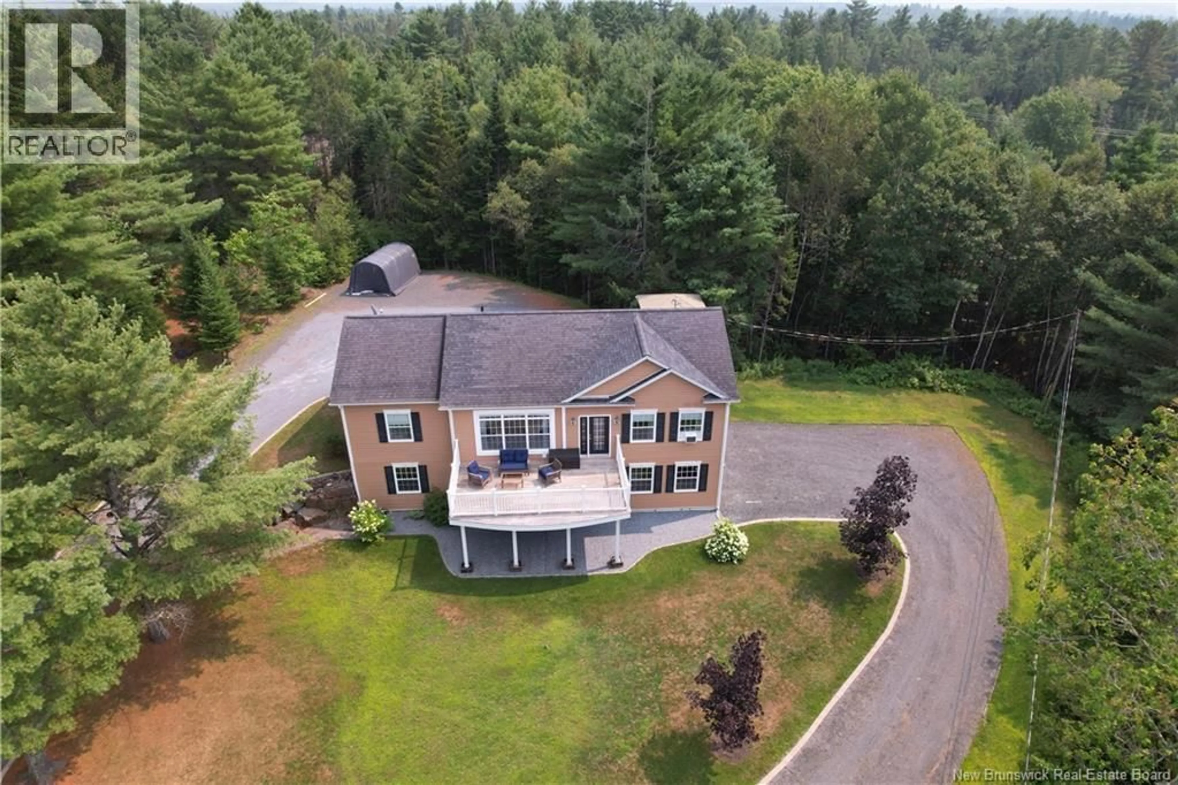 A pic from outside/outdoor area/front of a property/back of a property/a pic from drone, unknown for 6 MORIN AVENUE, Valley Road New Brunswick E3L0E1
