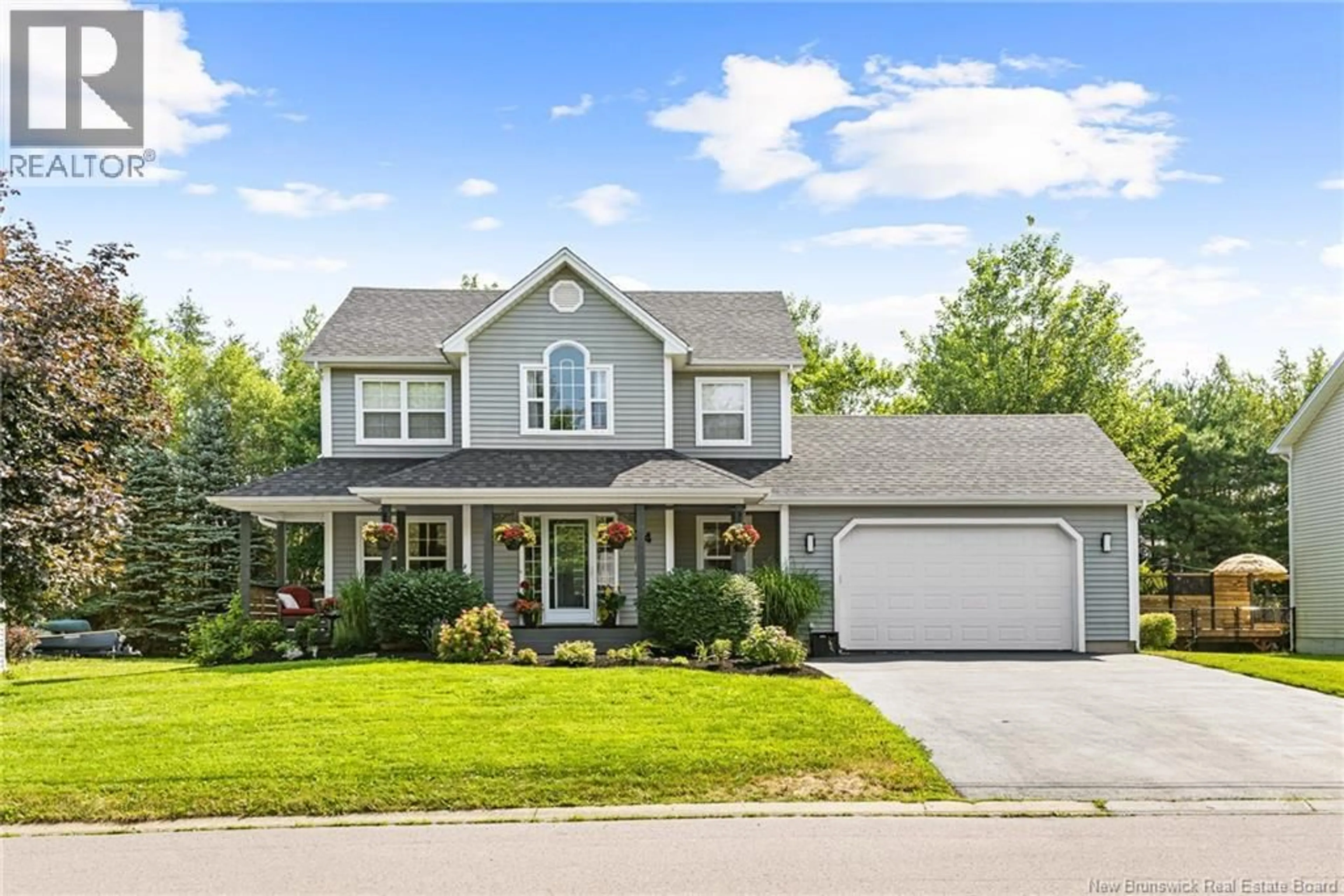 Home with vinyl exterior material, street for 34 MURIELLE CRESCENT, Dieppe New Brunswick E1A7R3