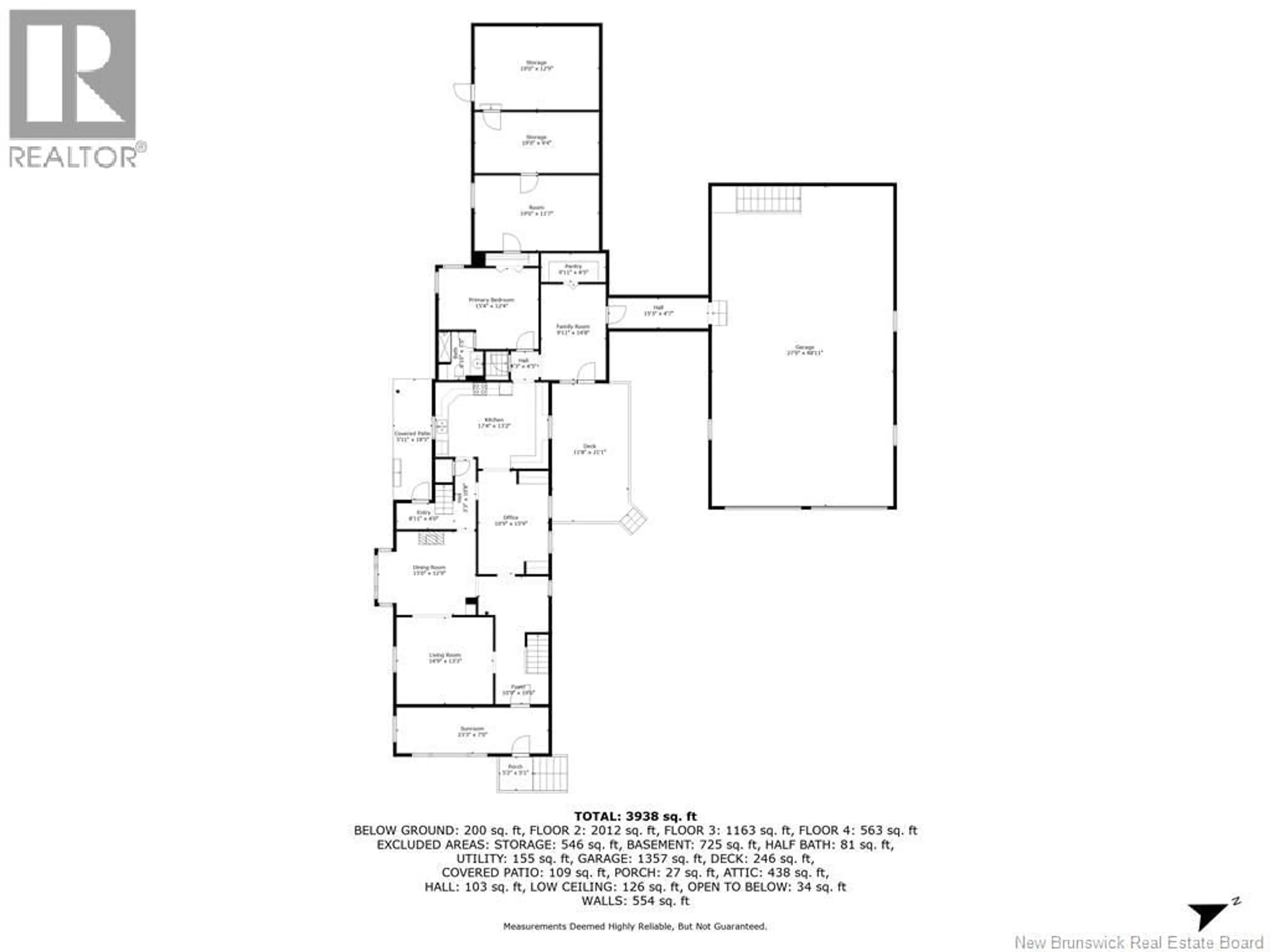 Floor plan for 515 KING GEORGE HWY, Miramichi New Brunswick E1V1M9