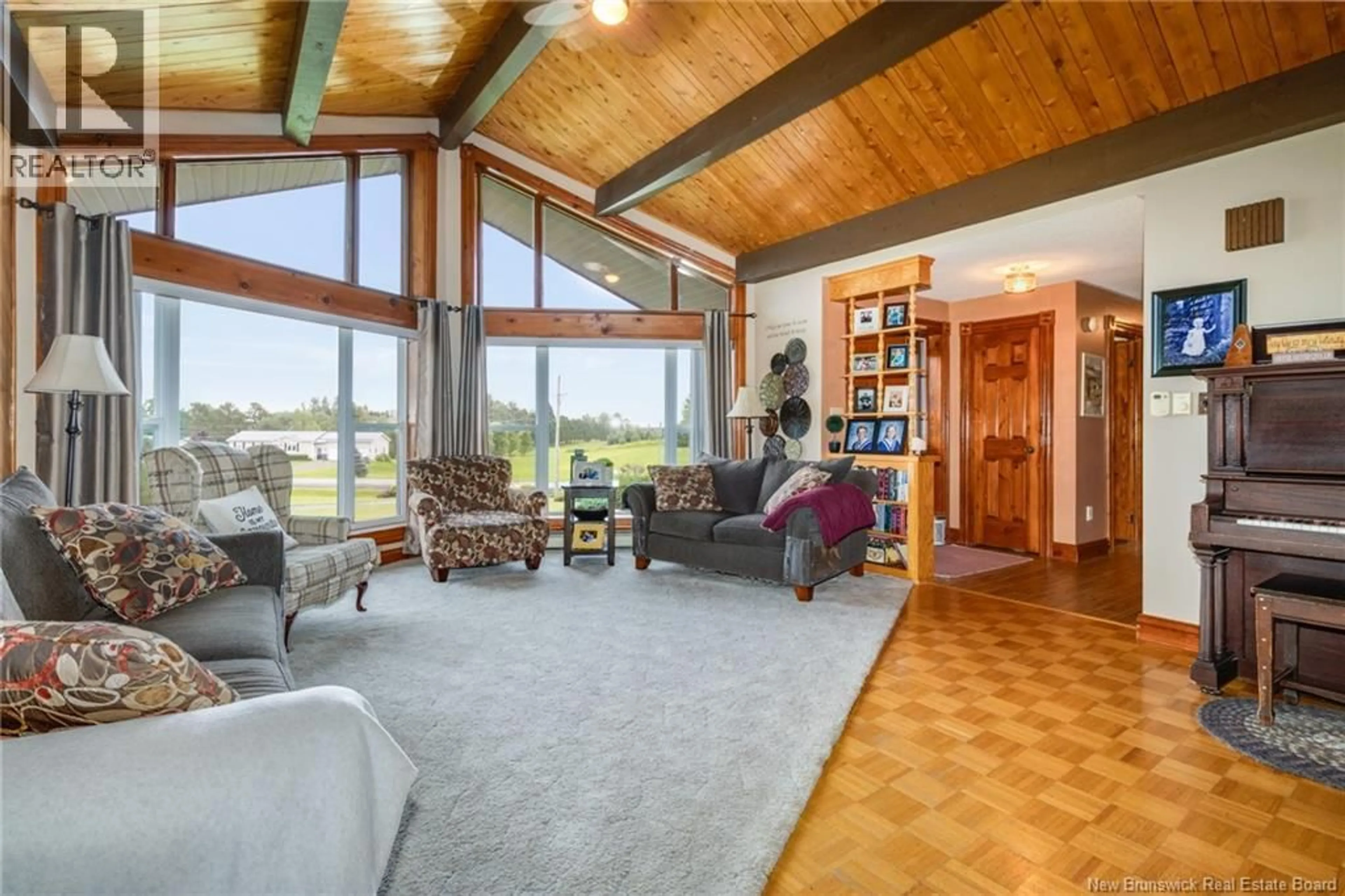 Living room with furniture, unknown for 17 BUCHANAN STREET, Centreville New Brunswick E7K3A9