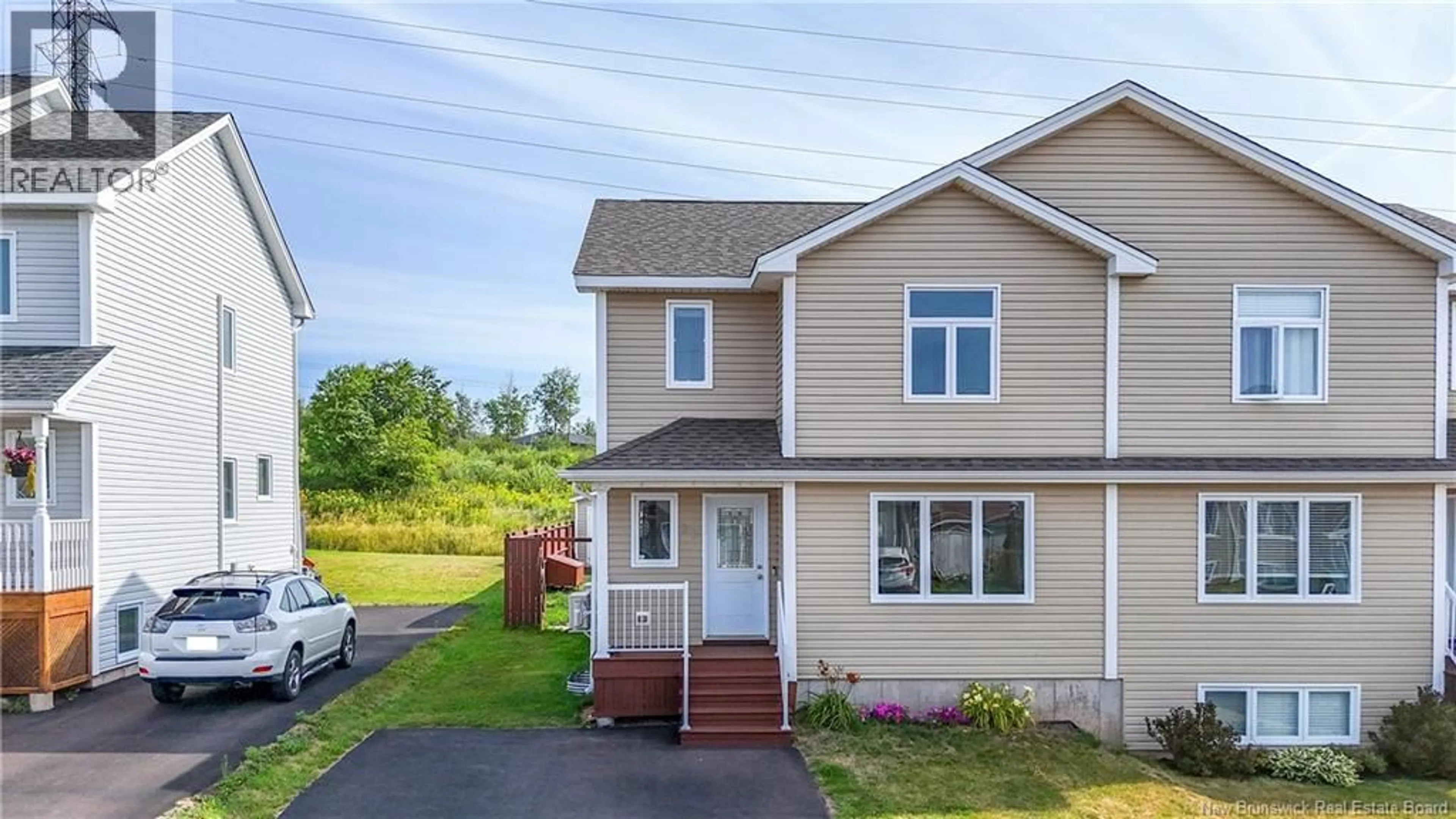 Home with vinyl exterior material, street for 37 STILLWATER DRIVE, Moncton New Brunswick E1E0E3