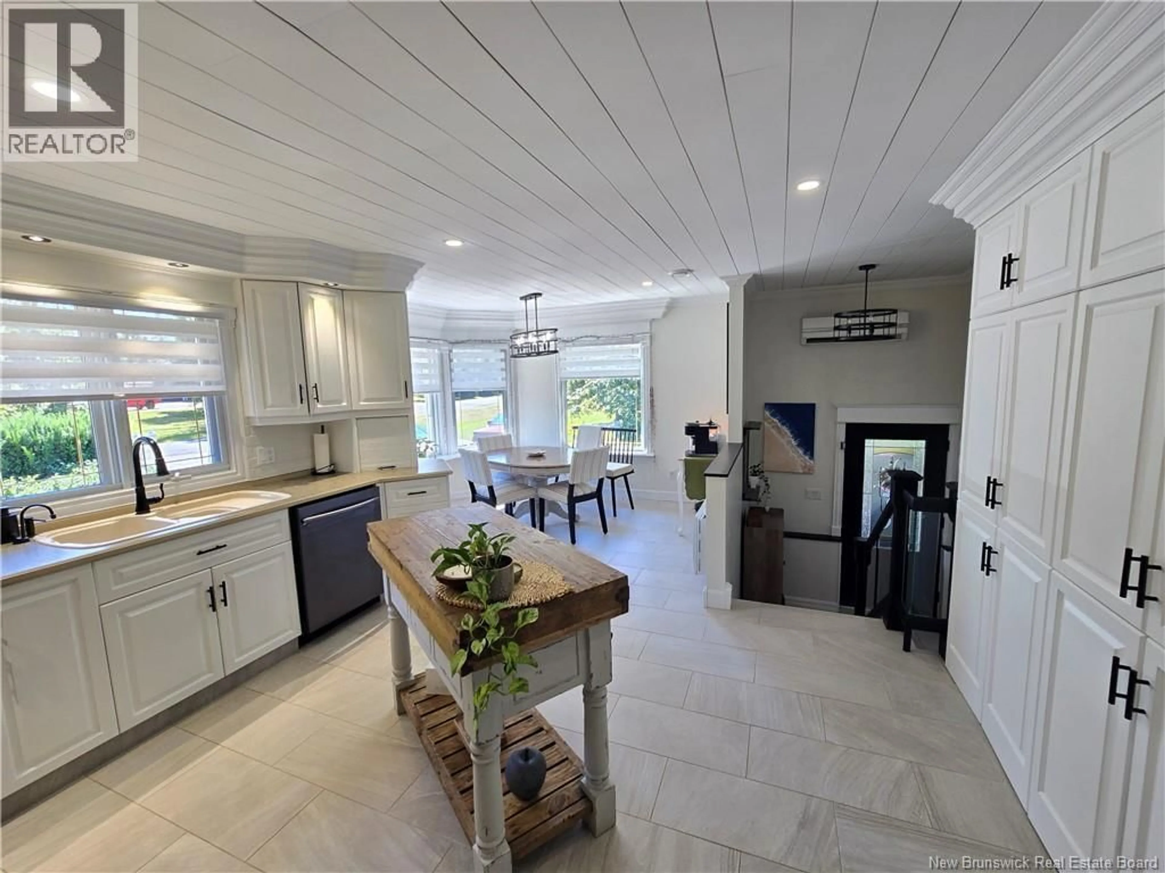 Open concept kitchen, ceramic/tile floor for 580 CHALEUR STREET, Dunlop New Brunswick E8K2P2