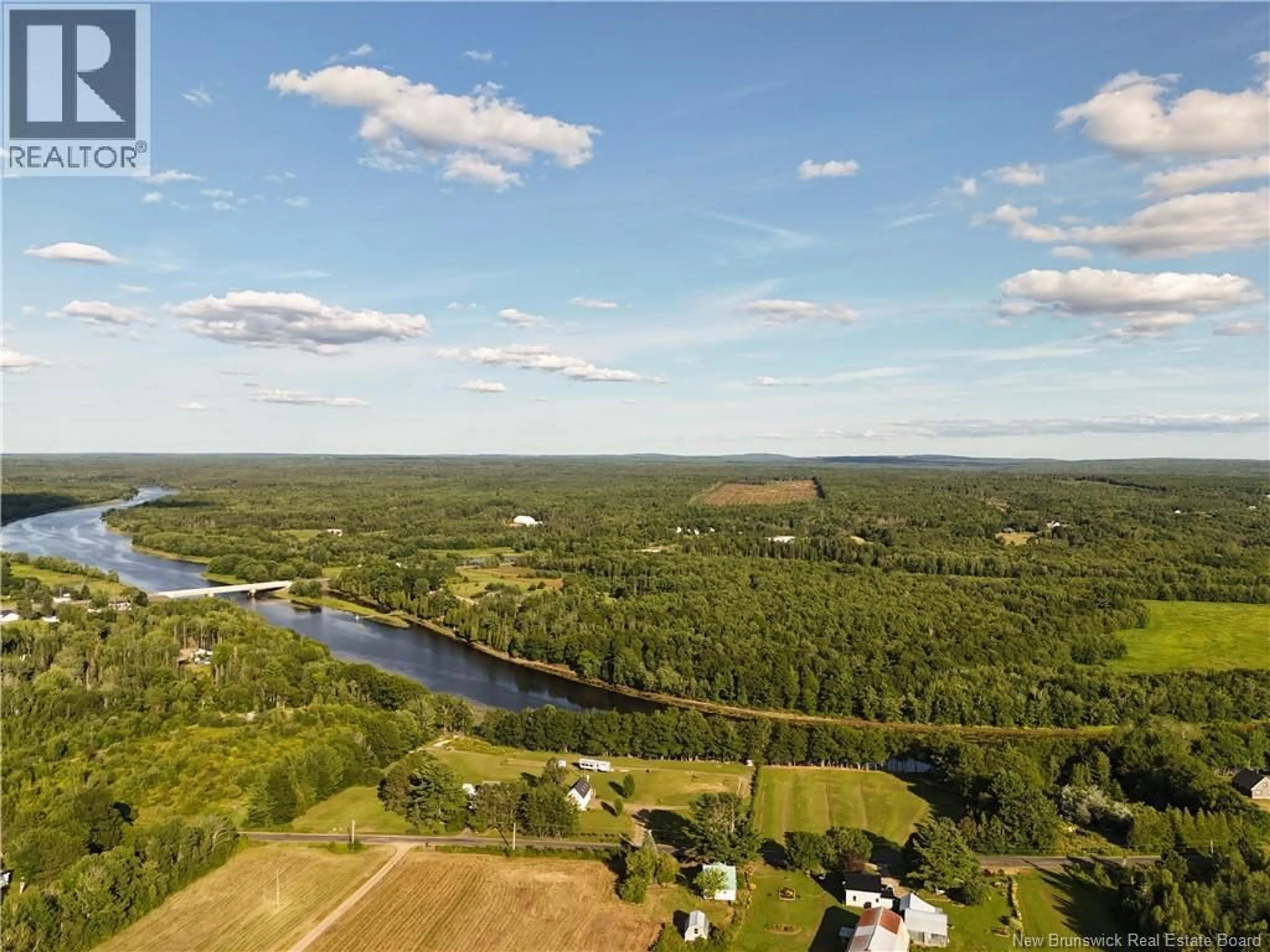 A pic from outside/outdoor area/front of a property/back of a property/a pic from drone, water/lake/river/ocean view for 76 ROUTE 715, Coles Island New Brunswick E4C2T1