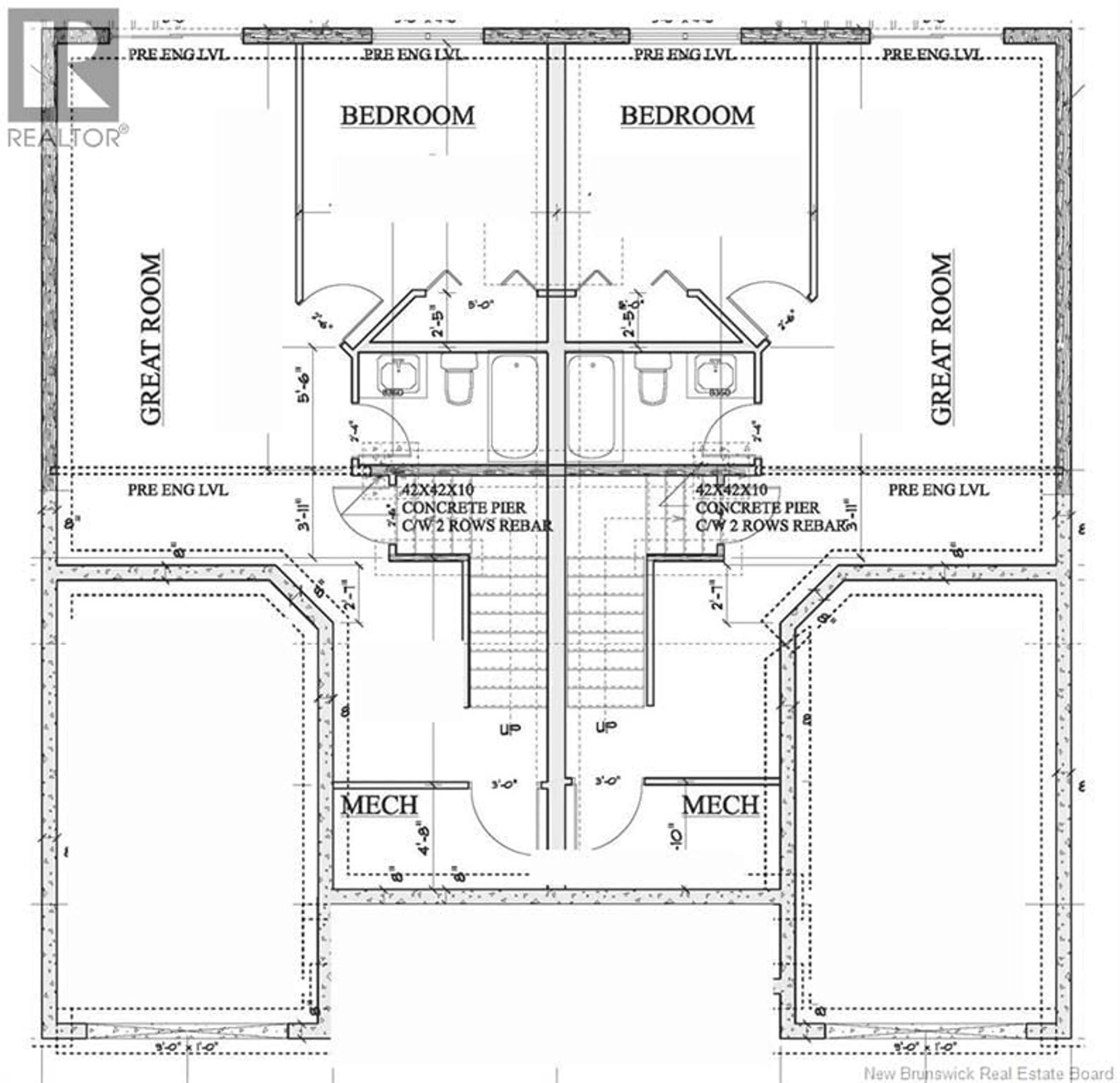 Floor plan for 102 FRANCFORT CRESCENT, Moncton New Brunswick E1G5W6