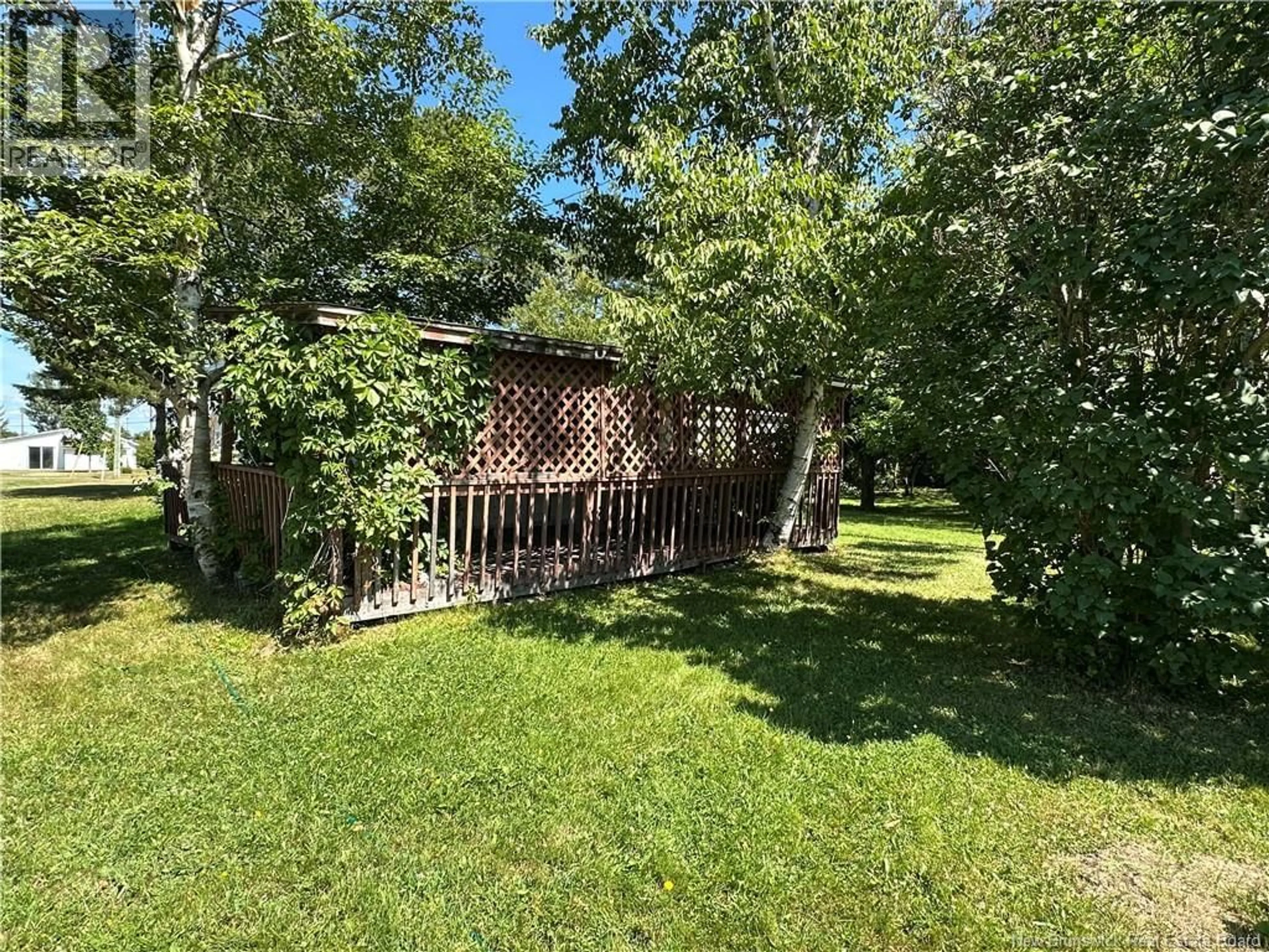 A pic from outside/outdoor area/front of a property/back of a property/a pic from drone, forest/trees view for 1 DOUCET LANE, Nash Creek New Brunswick E8G1Y1