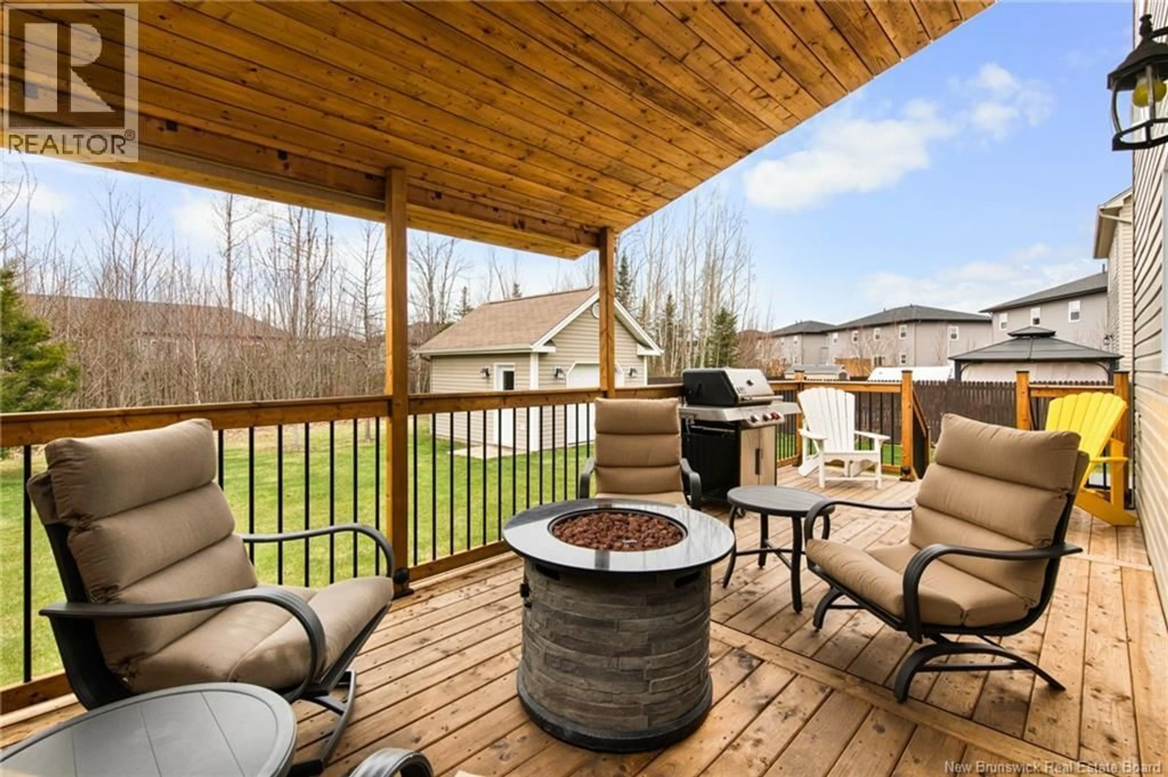 Patio, water/lake/river/ocean view for 136 TEABERRY AVENUE, Moncton New Brunswick E1G0E7