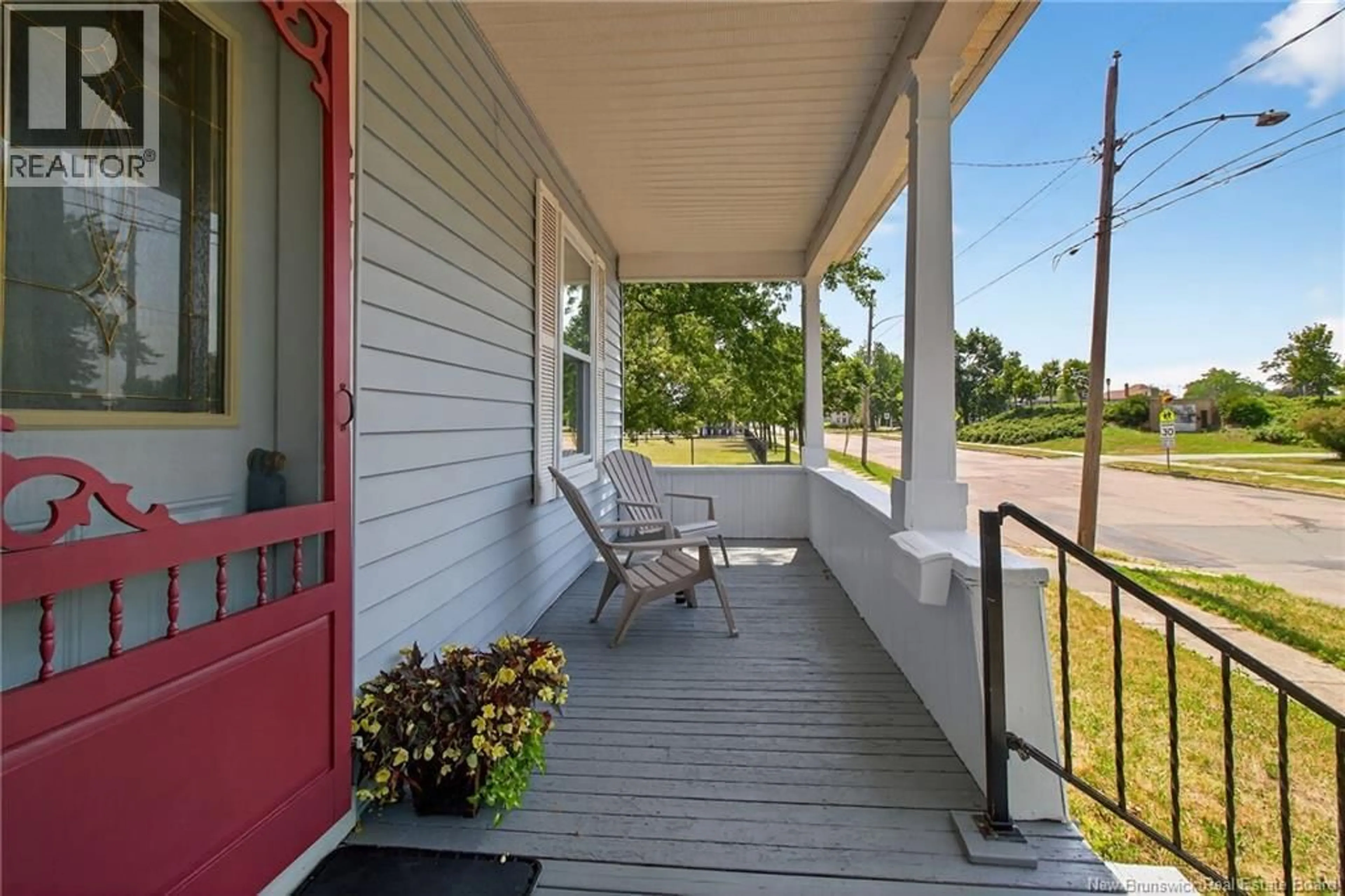 Patio, street for 223 WELDON STREET, Moncton New Brunswick E1C5W7