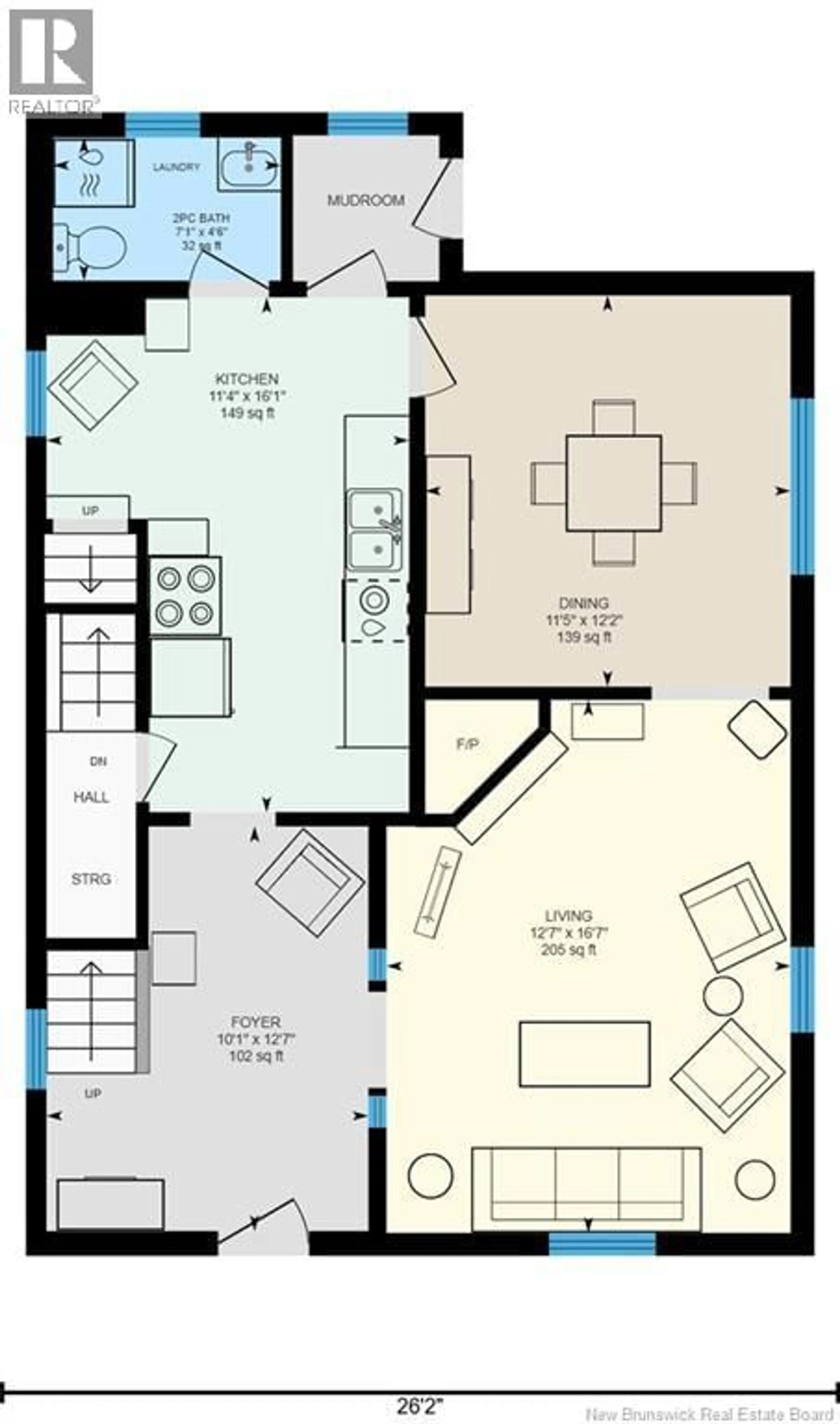 Floor plan for 223 WELDON STREET, Moncton New Brunswick E1C5W7