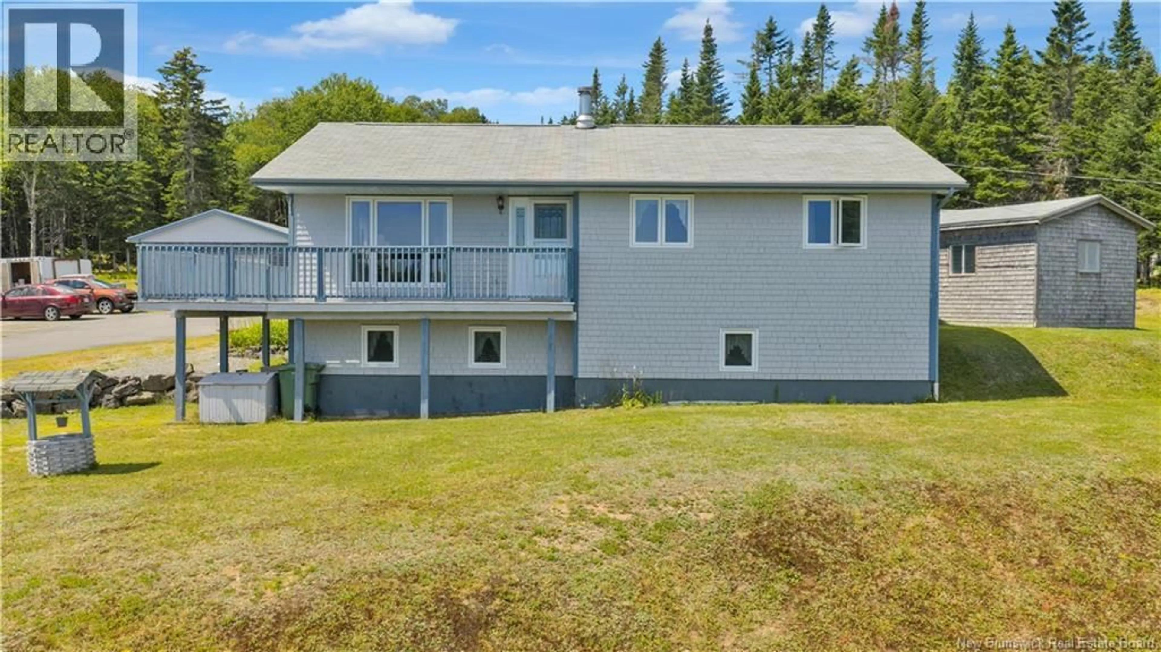 A pic from outside/outdoor area/front of a property/back of a property/a pic from drone, water/lake/river/ocean view for 42 GREER ROAD, Rowley New Brunswick E2S2H7