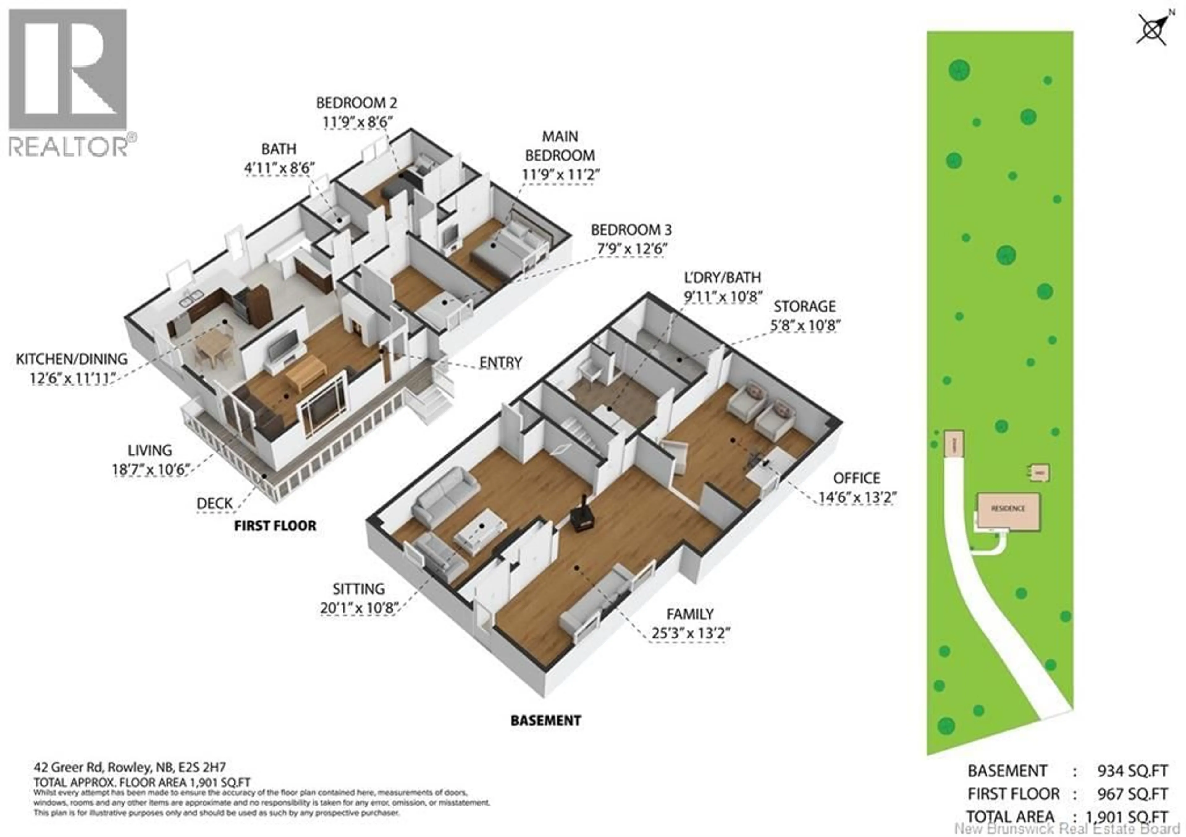 Floor plan for 42 GREER ROAD, Rowley New Brunswick E2S2H7