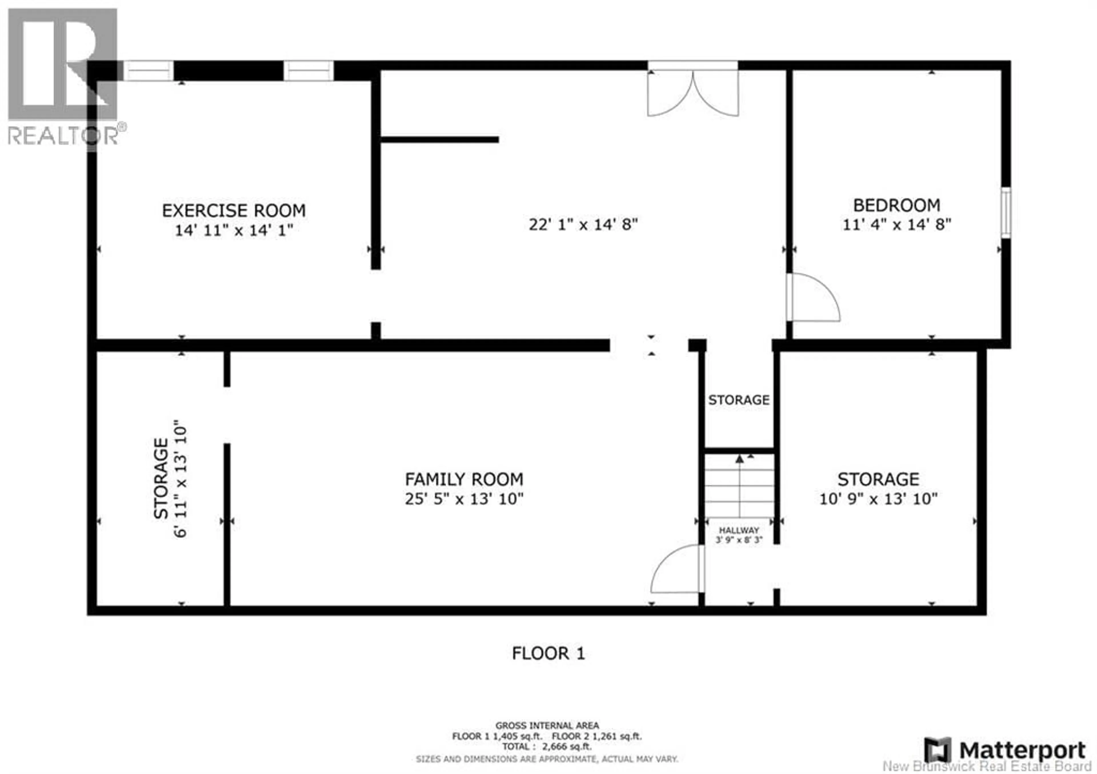 Floor plan for 6105 ROUTE 102, Prince William New Brunswick E6K3S5