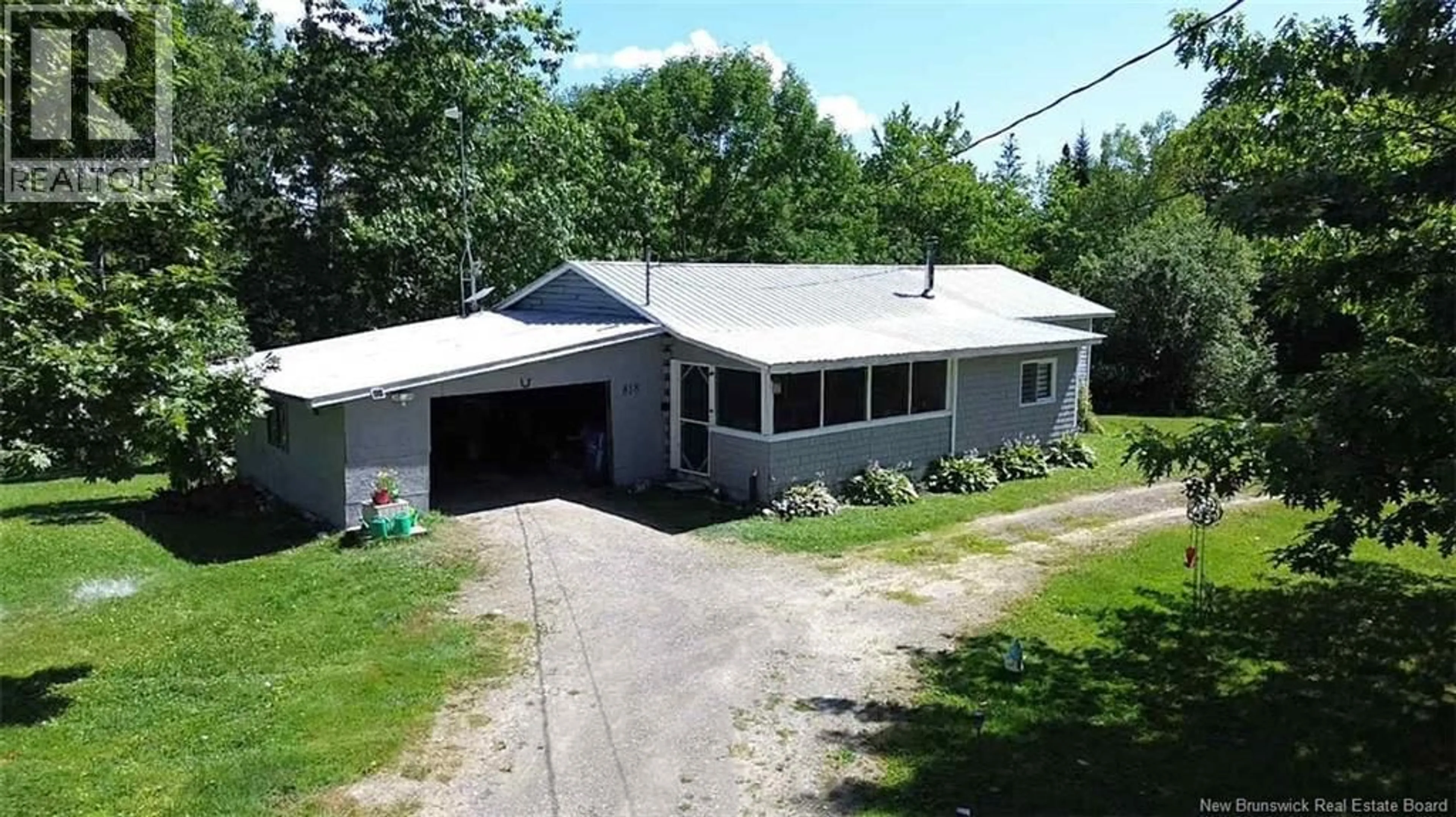 A pic from outside/outdoor area/front of a property/back of a property/a pic from drone, building for 818 CAPE ROAD, Newburg New Brunswick E7N1W6