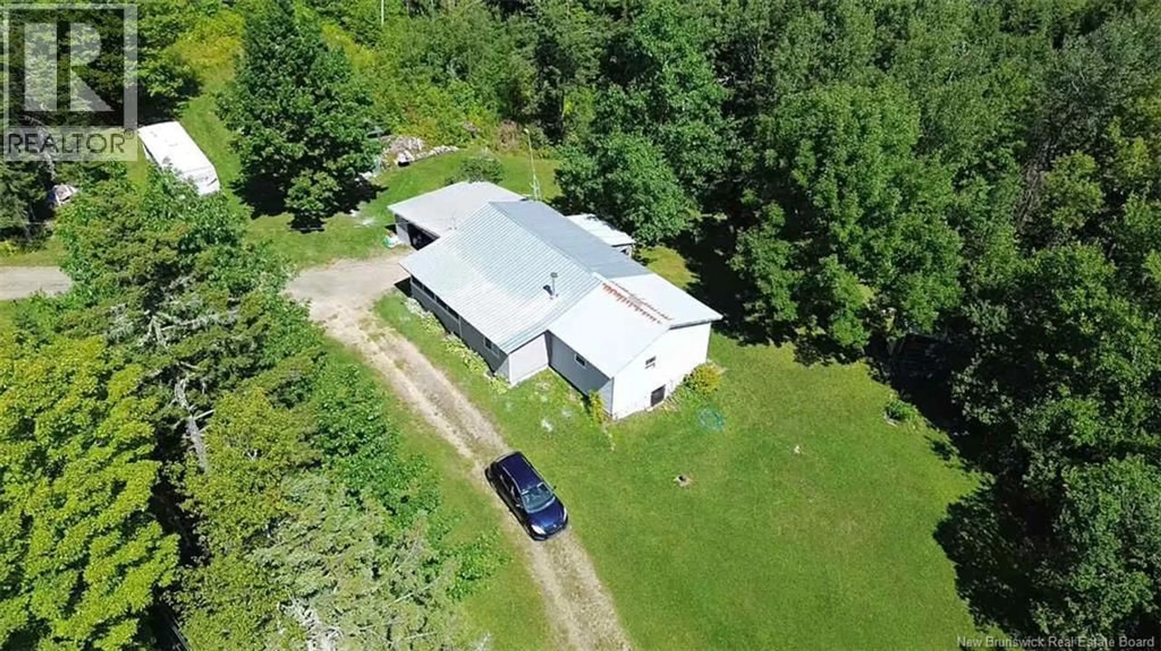 A pic from outside/outdoor area/front of a property/back of a property/a pic from drone, building for 818 CAPE ROAD, Newburg New Brunswick E7N1W6
