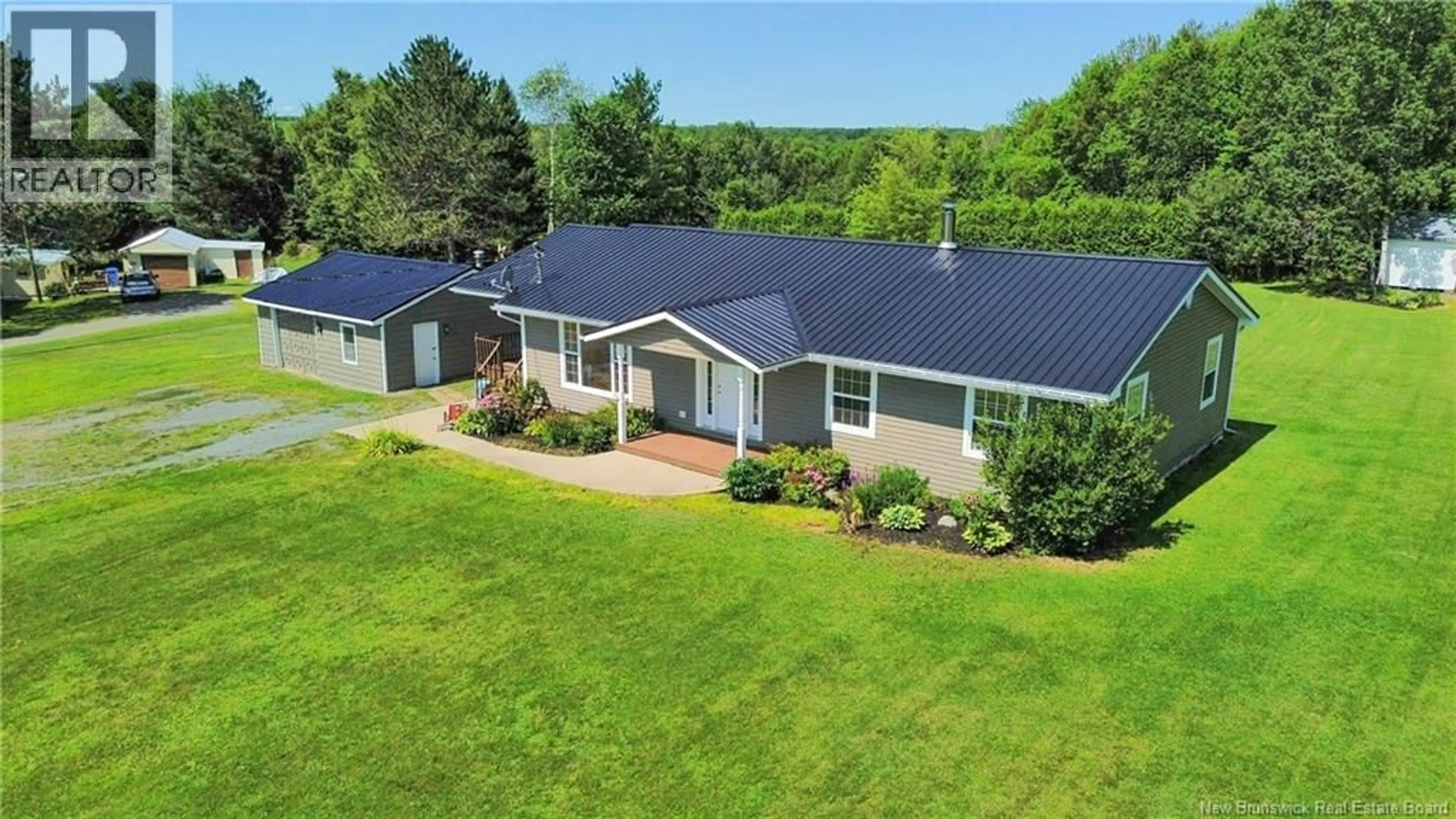 A pic from outside/outdoor area/front of a property/back of a property/a pic from drone, unknown for 1819 ROUTE 103, Wakefield New Brunswick E7M1B2