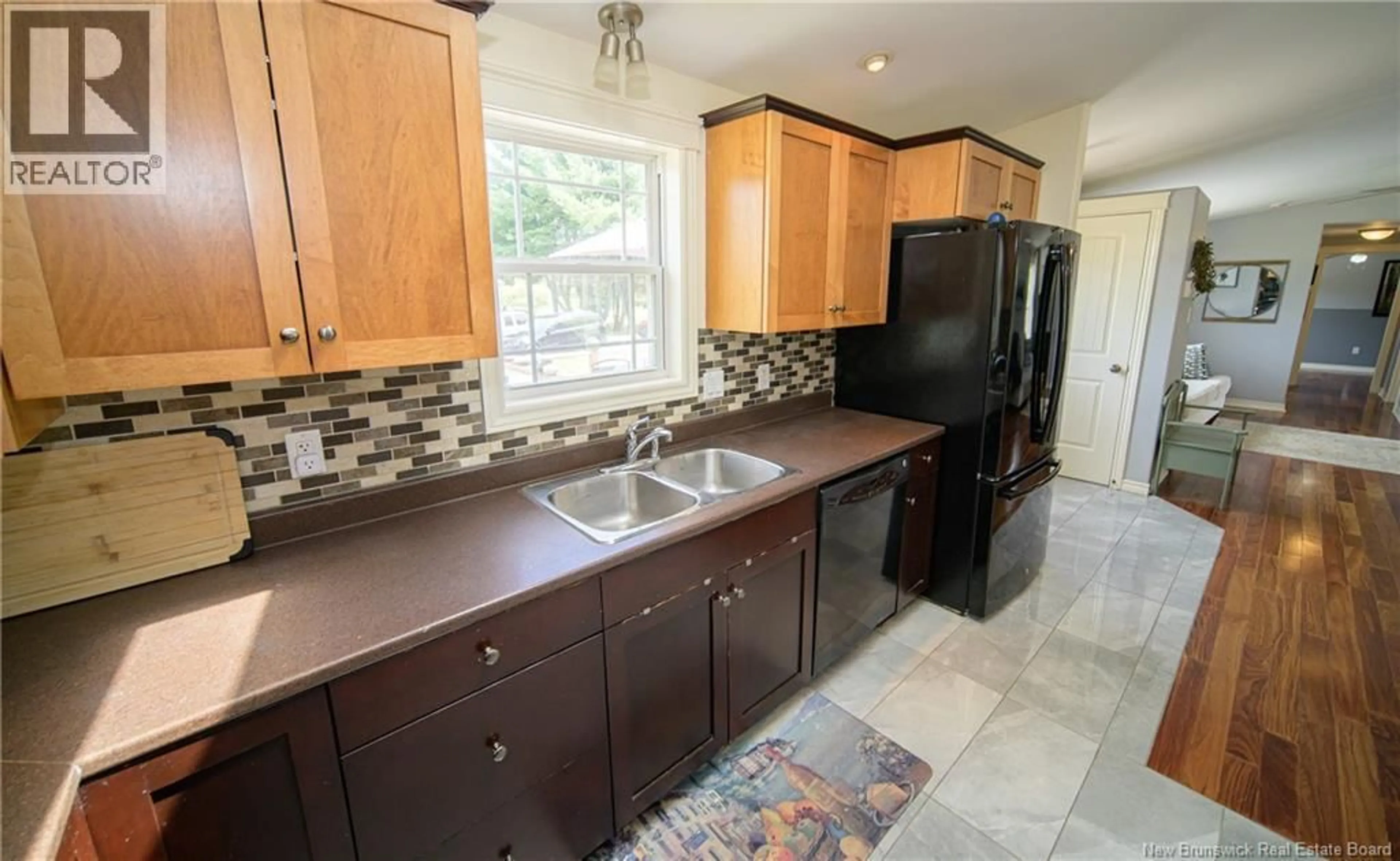 Standard kitchen, ceramic/tile floor for 1334 ROUTE 104, Keswick New Brunswick E4L2G7