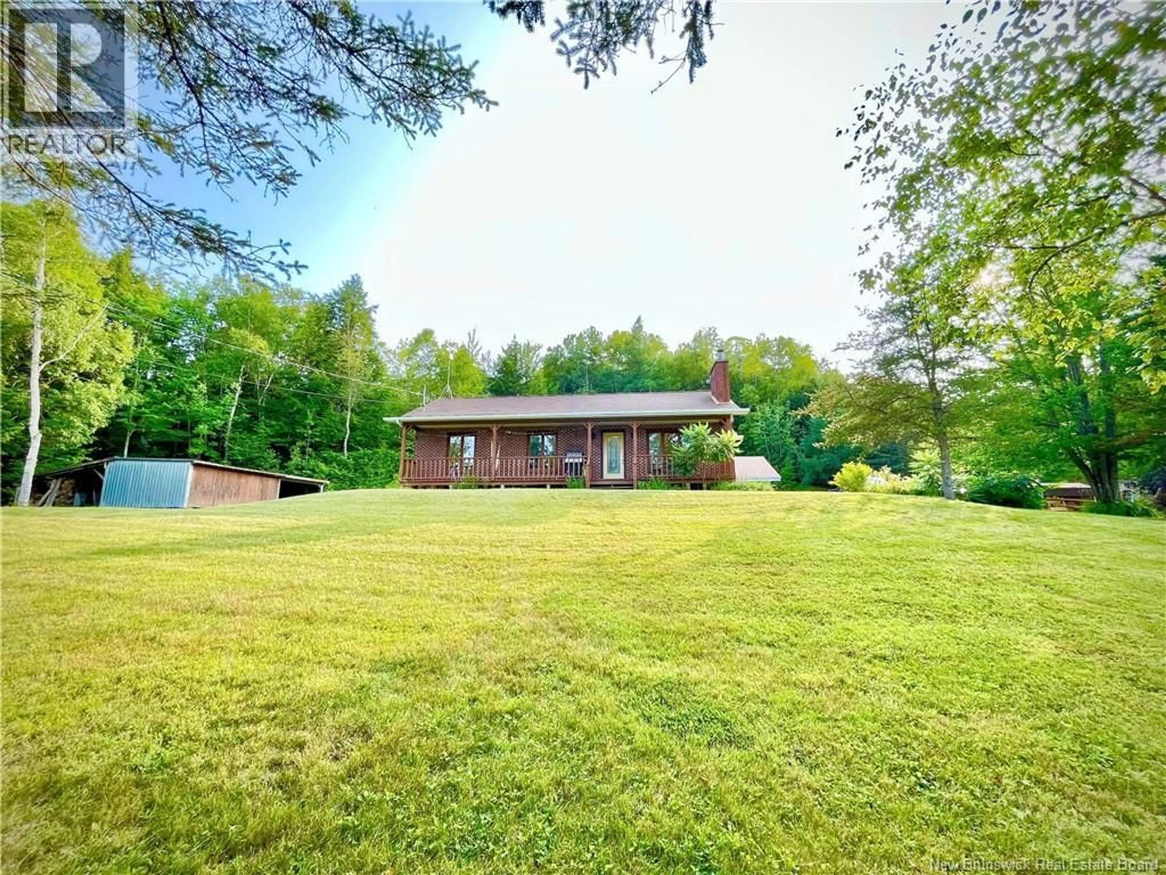 A pic from outside/outdoor area/front of a property/back of a property/a pic from drone, water/lake/river/ocean view for 5 FORT MEDUCTIC ROAD, Hay Settlement New Brunswick E7N2V4