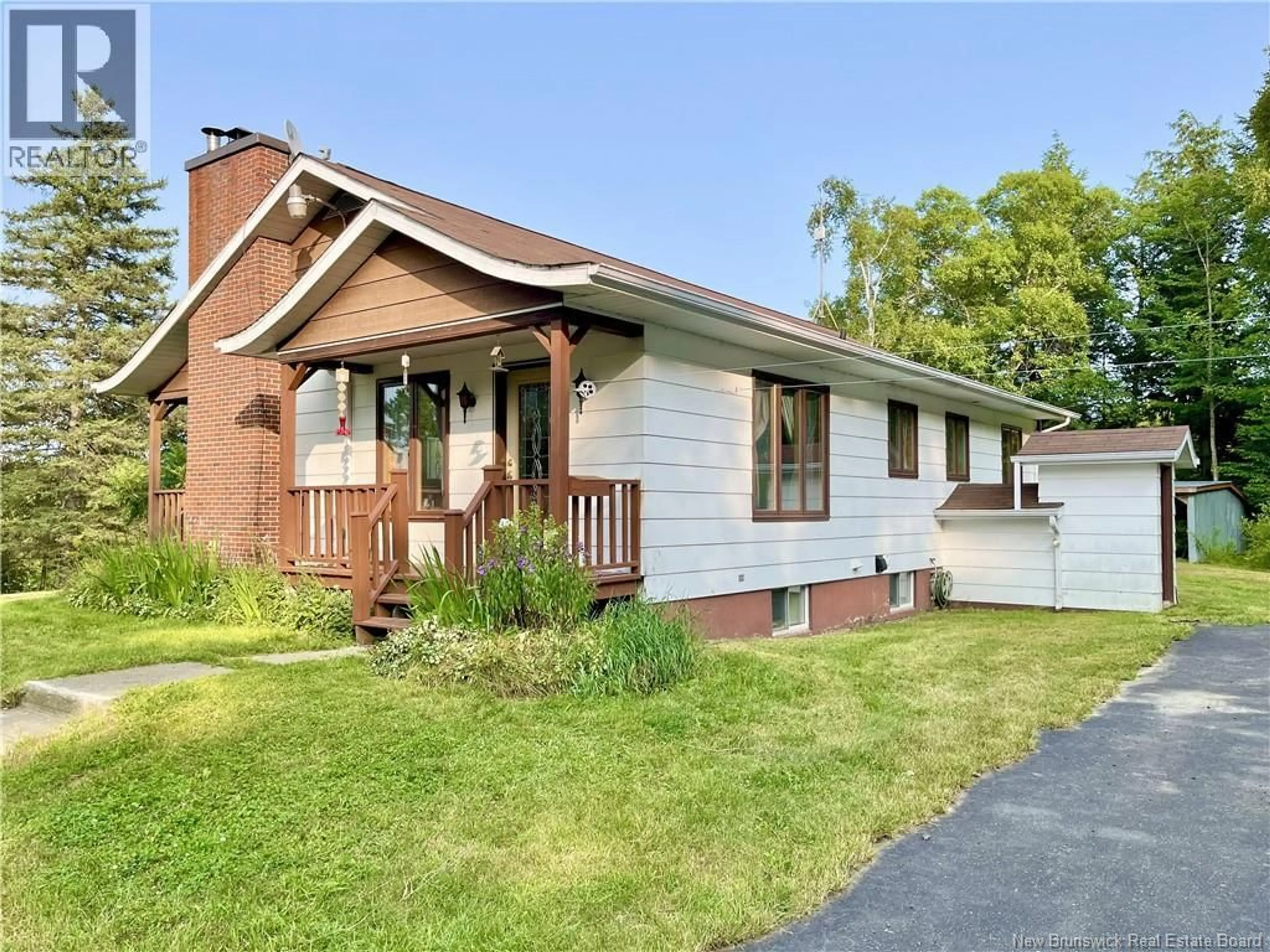 Home with brick exterior material, street for 5 FORT MEDUCTIC ROAD, Hay Settlement New Brunswick E7N2V4