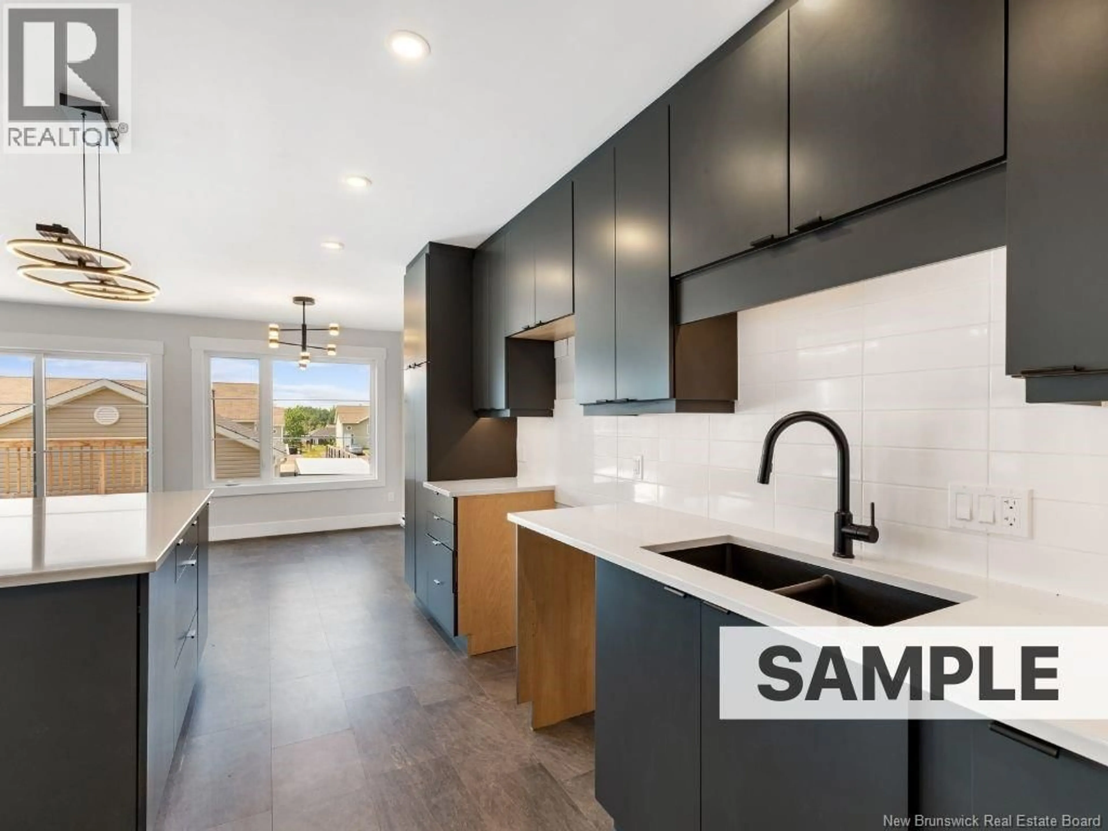 Open concept kitchen, ceramic/tile floor for 126 EDINGTON STREET, Moncton New Brunswick E1E0C5
