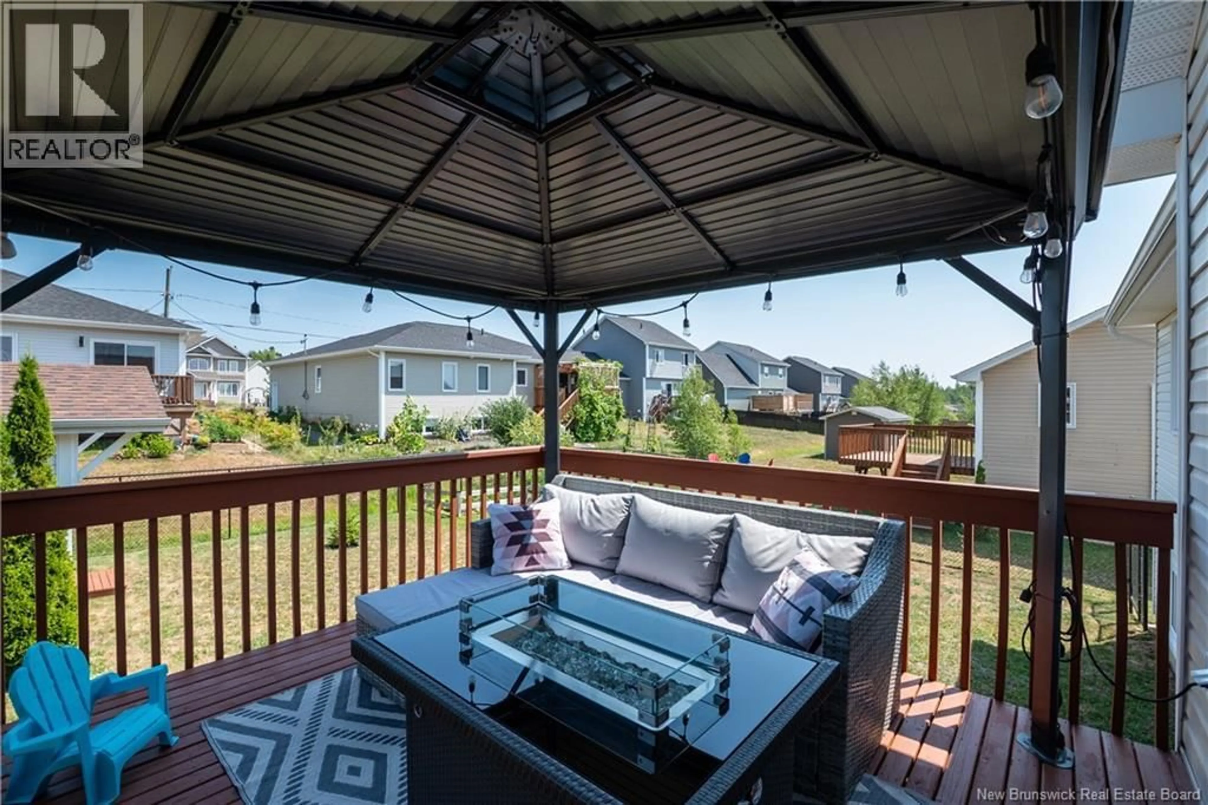 Patio, mountain view for 63 MONIQUE STREET, Moncton New Brunswick E1G0R3