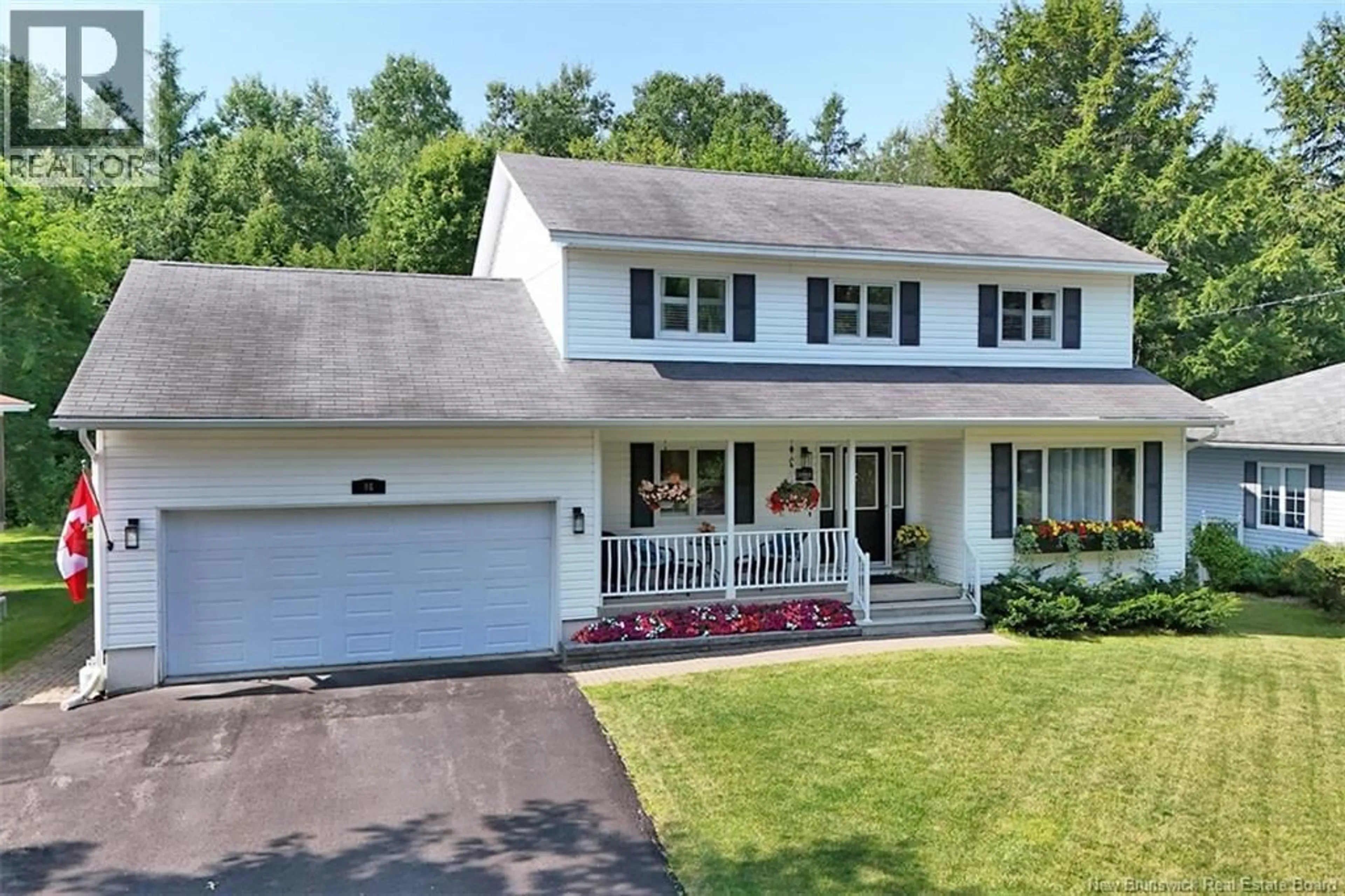 Home with vinyl exterior material, street for 86 WESBETT STREET, Fredericton New Brunswick E3B7H4