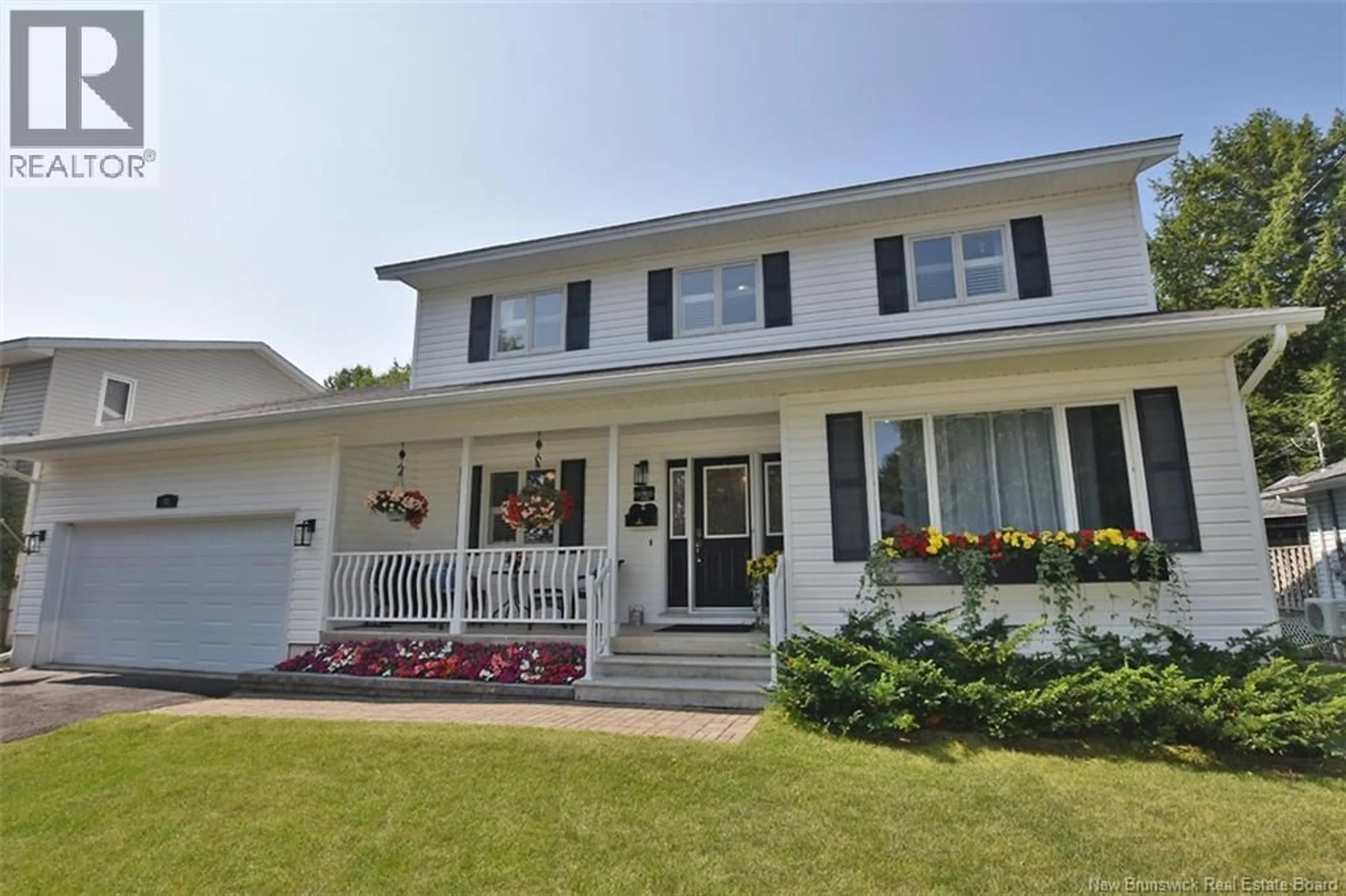 Home with vinyl exterior material, street for 86 WESBETT STREET, Fredericton New Brunswick E3B7H4