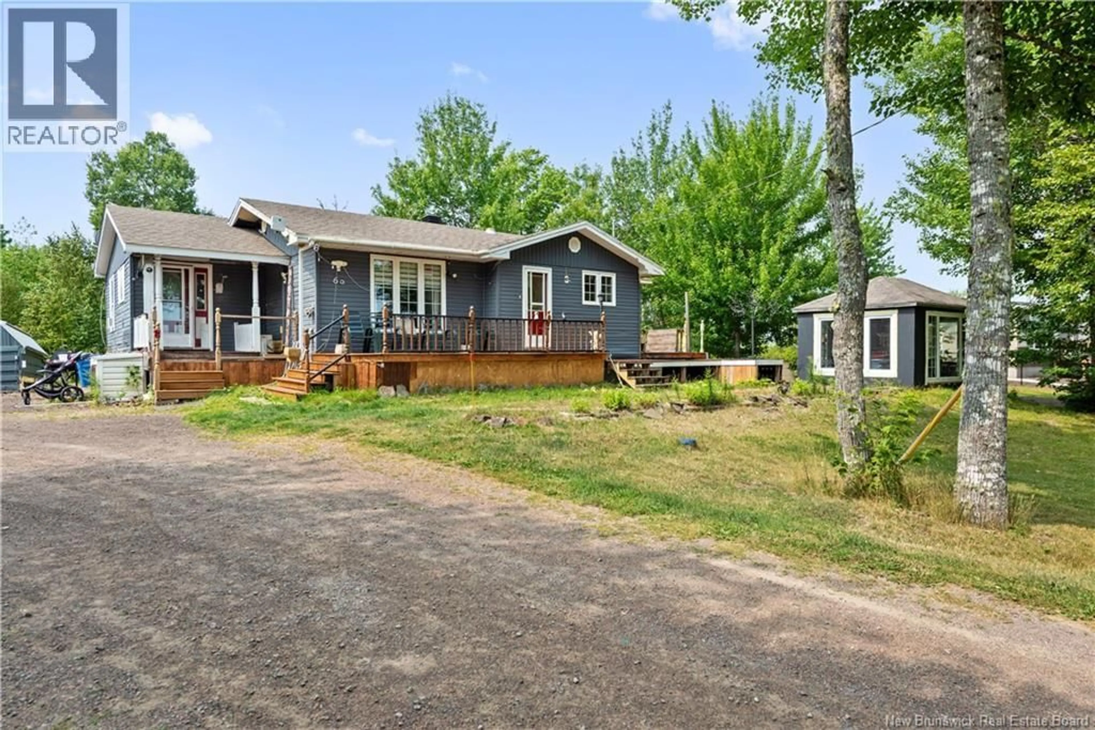 A pic from outside/outdoor area/front of a property/back of a property/a pic from drone, unknown for 63 ABBEY'S LANE, Sainte-Marie-De-Kent New Brunswick E4S0K9