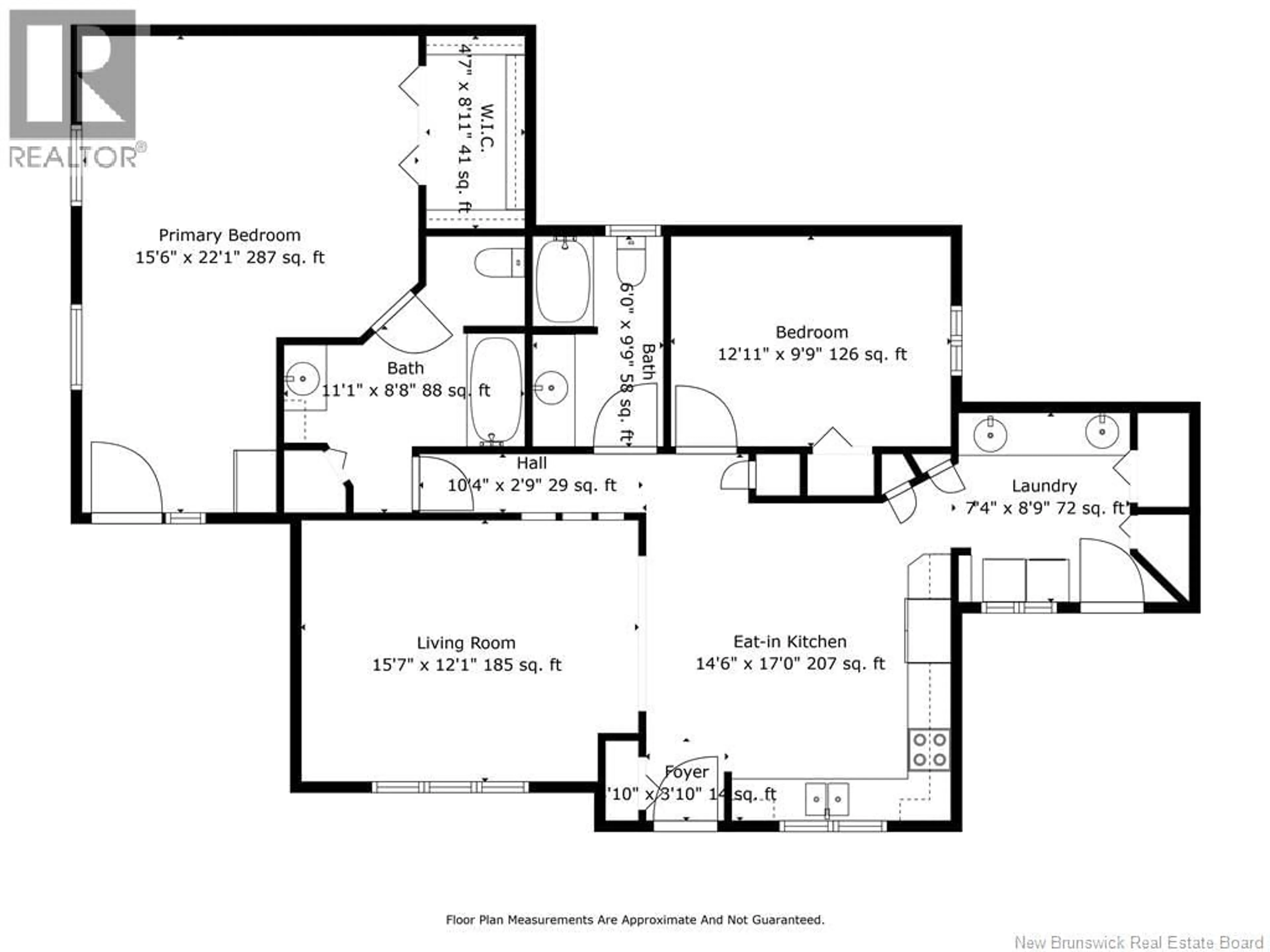 Floor plan for 63 ABBEY'S LANE, Sainte-Marie-De-Kent New Brunswick E4S0K9