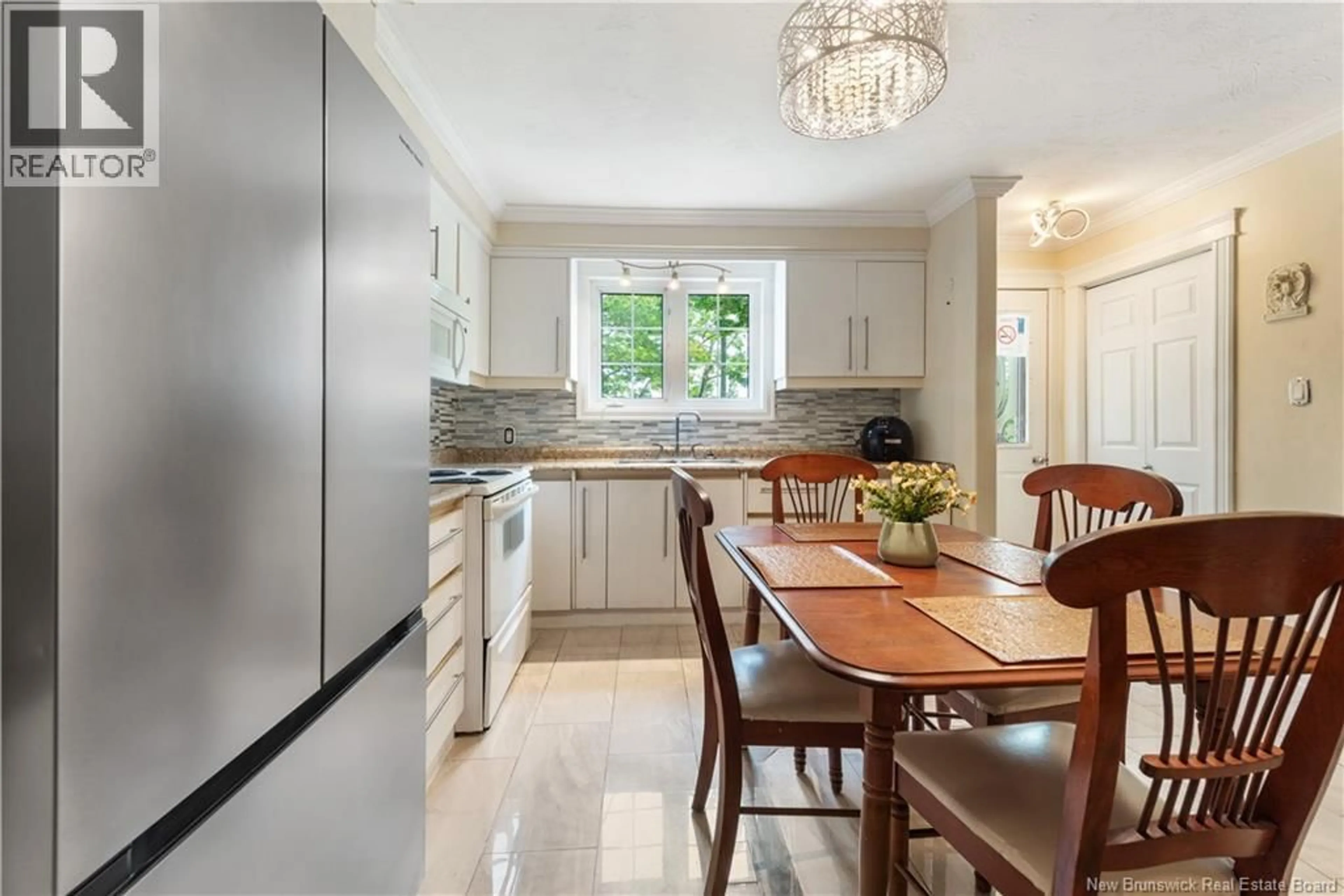 Open concept kitchen, ceramic/tile floor for 63 ABBEY'S LANE, Sainte-Marie-De-Kent New Brunswick E4S0K9