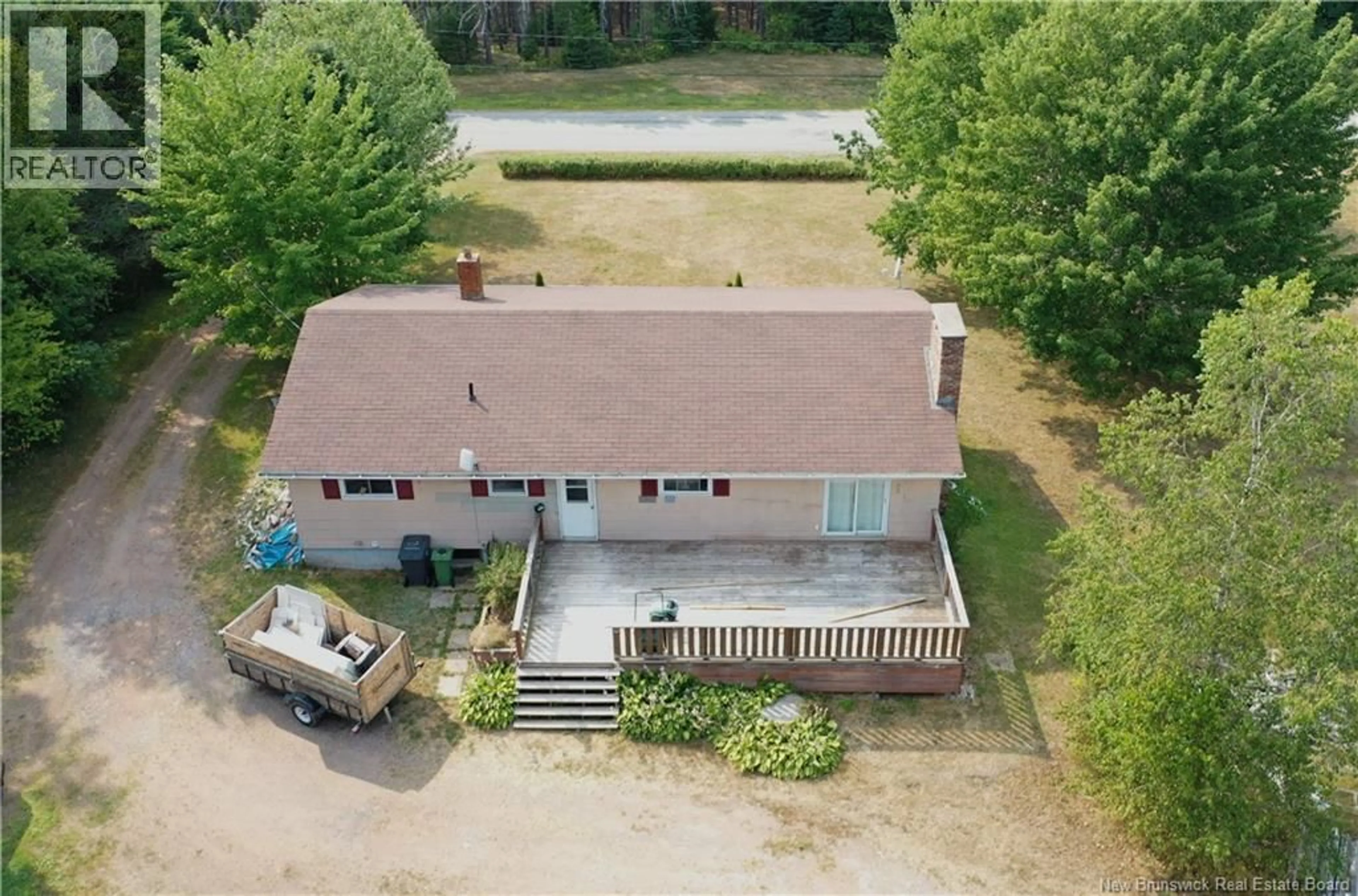 A pic from outside/outdoor area/front of a property/back of a property/a pic from drone, unknown for 1178 ROUTE 820, Barnesville New Brunswick E5N3L2