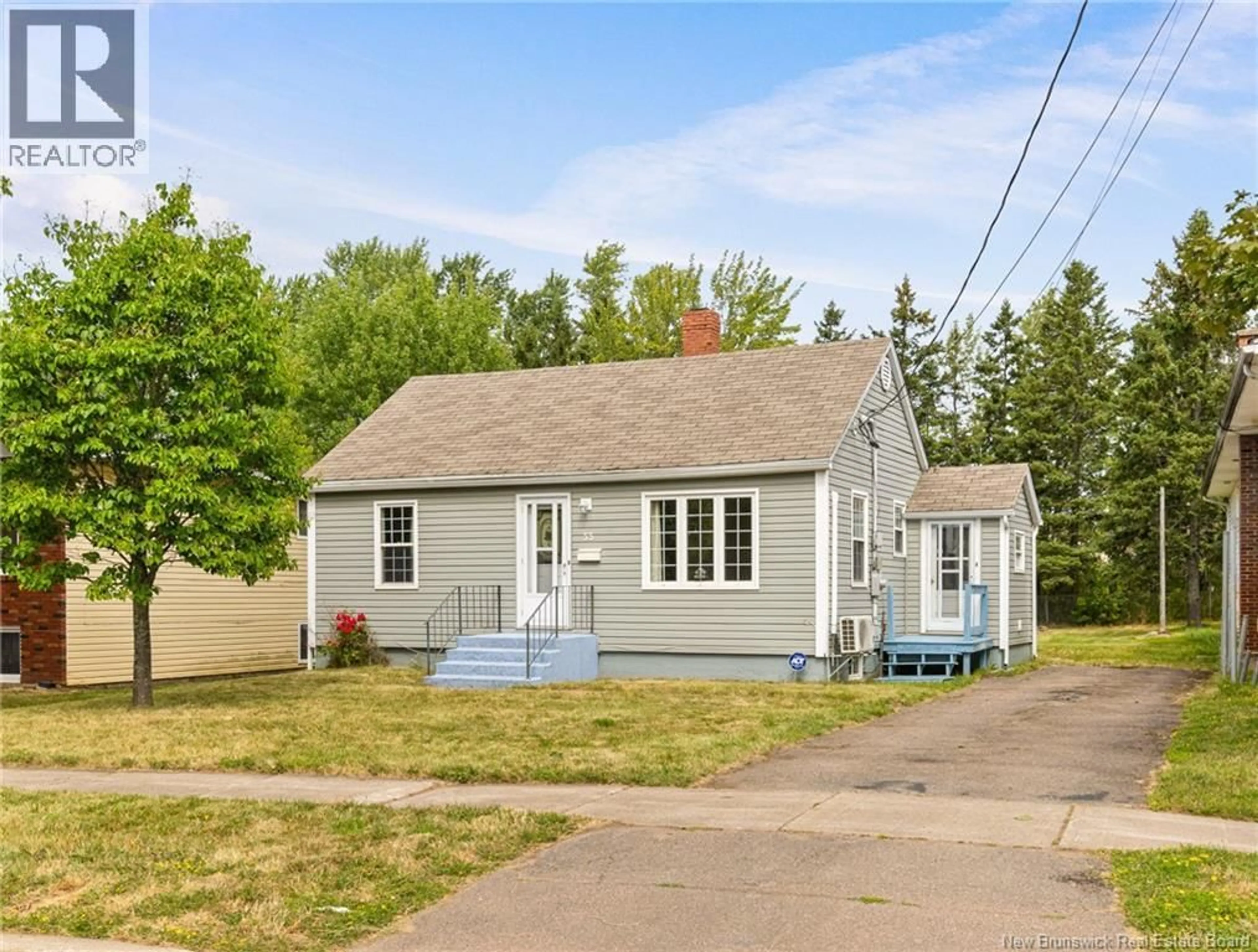 Home with vinyl exterior material, street for 33 VAIL STREET, Moncton New Brunswick E1A3L2