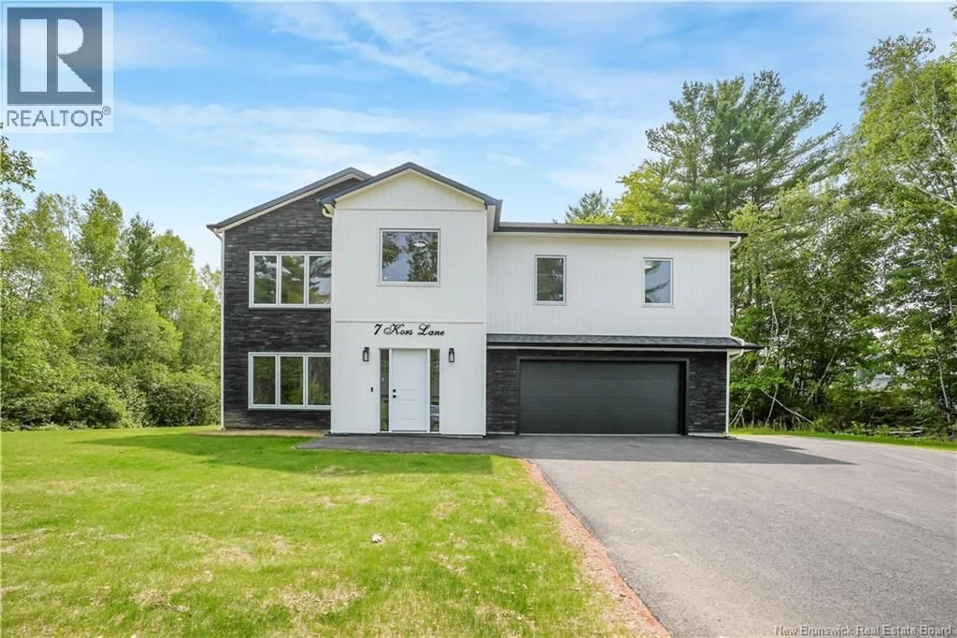 Home with vinyl exterior material, street for 7 KORS LANE, Lower Saint Marys New Brunswick E3A5V6