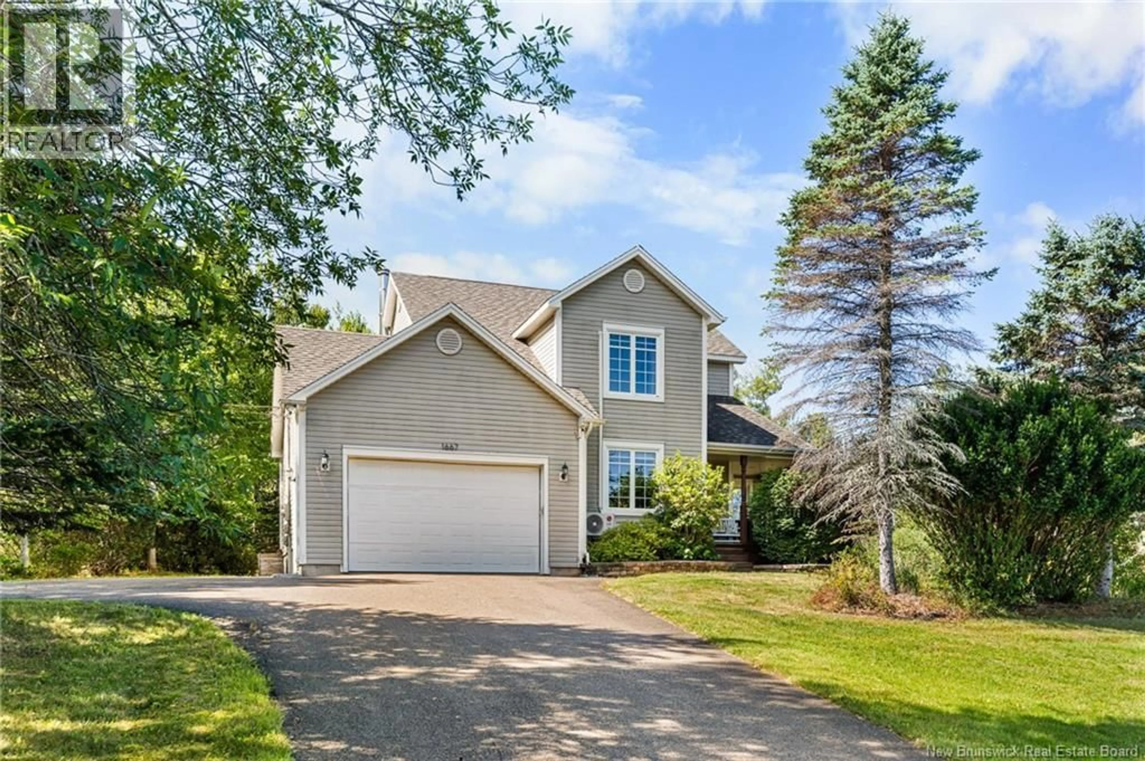 Home with vinyl exterior material, street for 1667 MELANSON ROAD, Greater Lakeburn New Brunswick E1H2C2