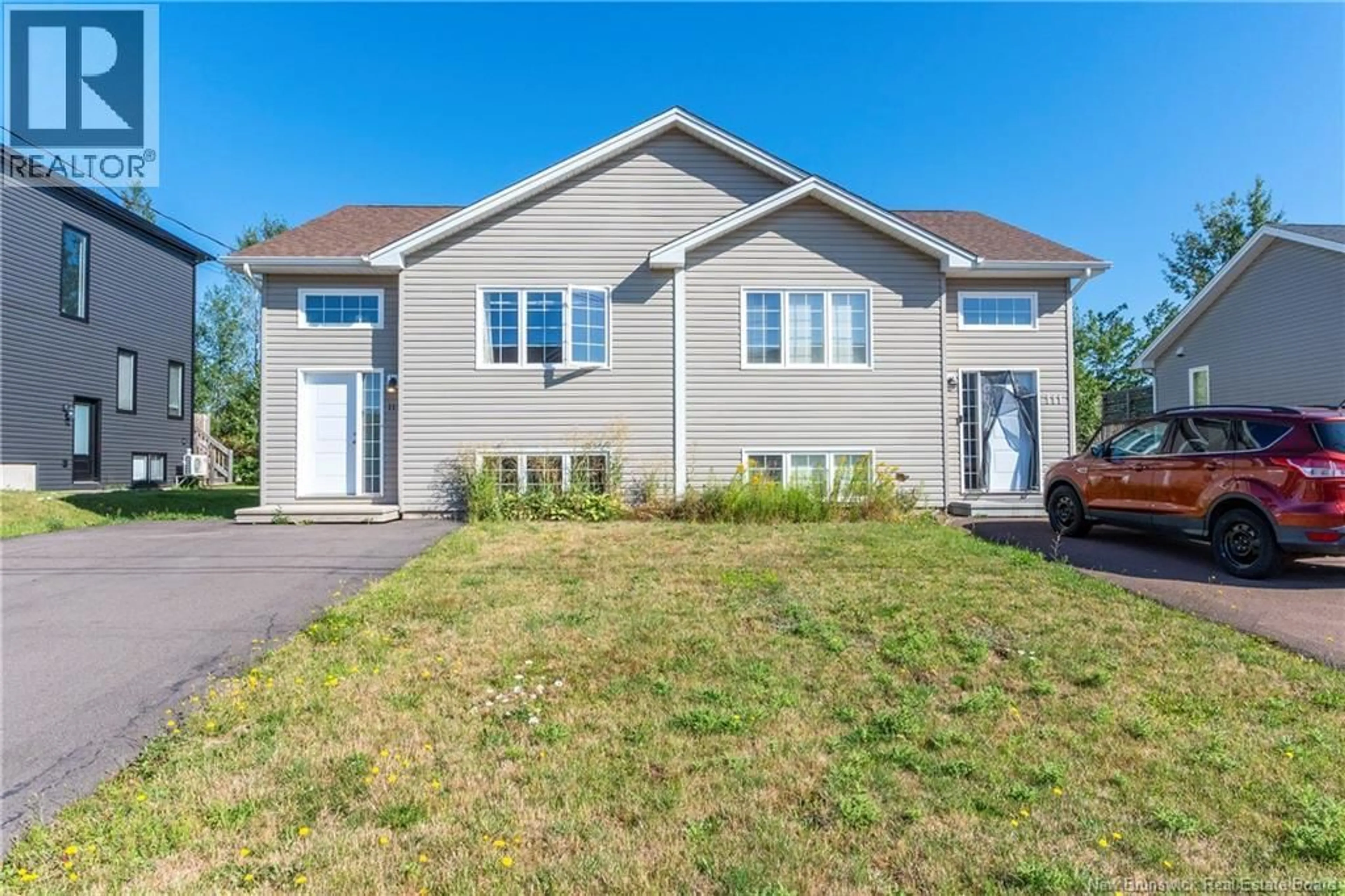 Home with vinyl exterior material, street for 113 GAMBIA STREET, Moncton New Brunswick E1G5S9
