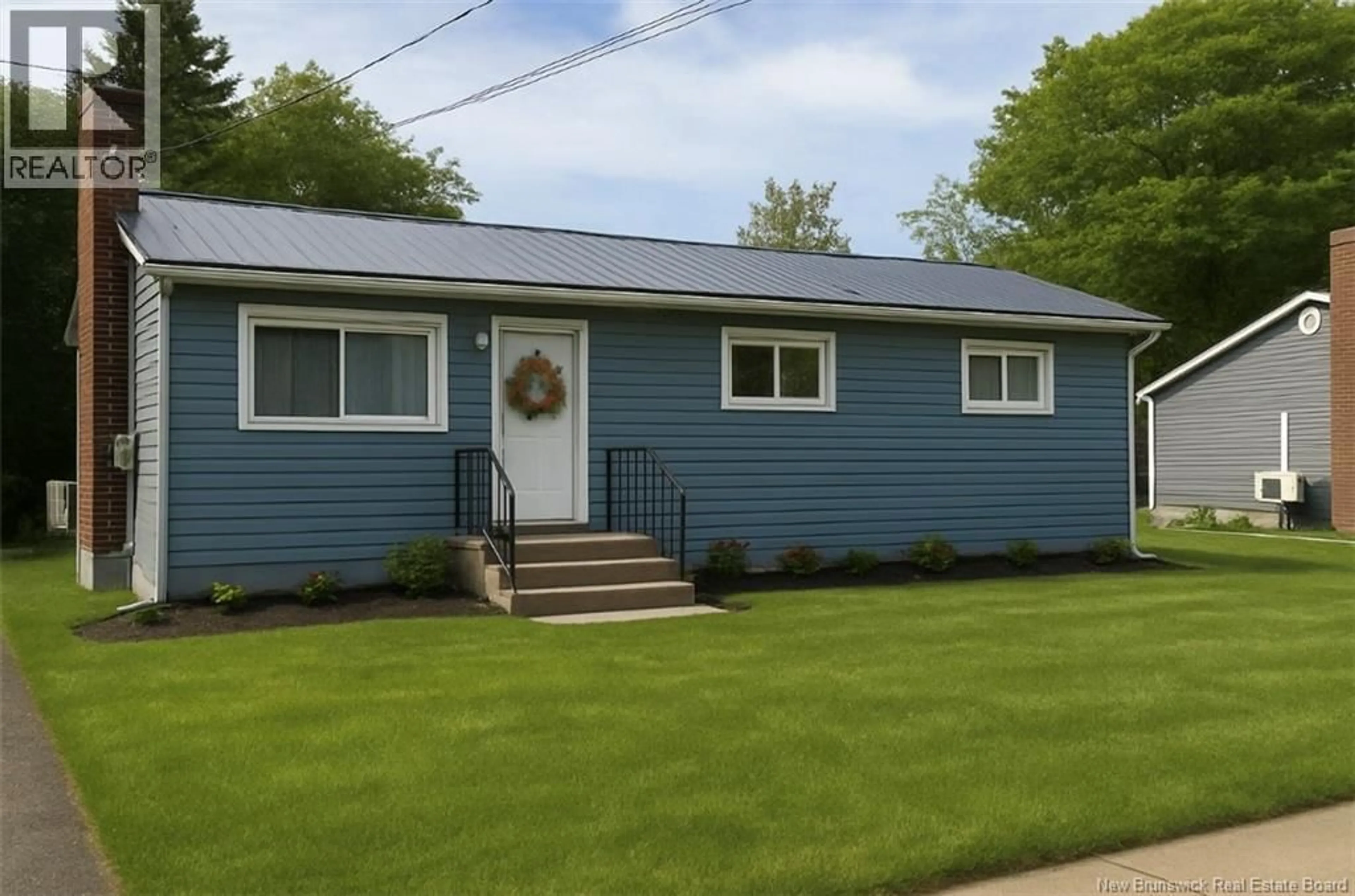 Home with vinyl exterior material, street for 12 MITCHNER AVENUE, Moncton New Brunswick E1C7N6