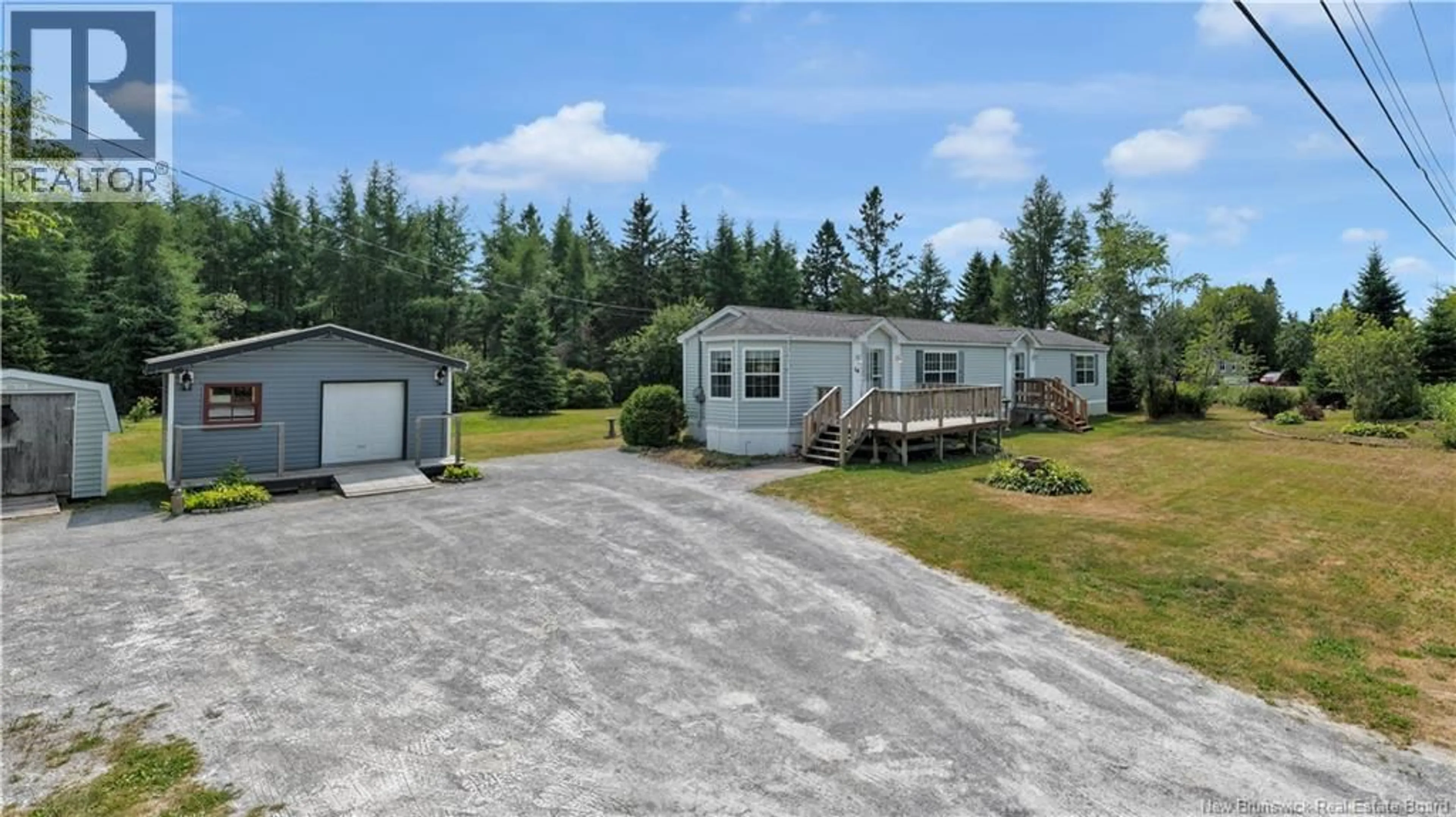 A pic from outside/outdoor area/front of a property/back of a property/a pic from drone, unknown for 64 TAYLOR LAKE ROAD, Willow Grove New Brunswick E2S1R1