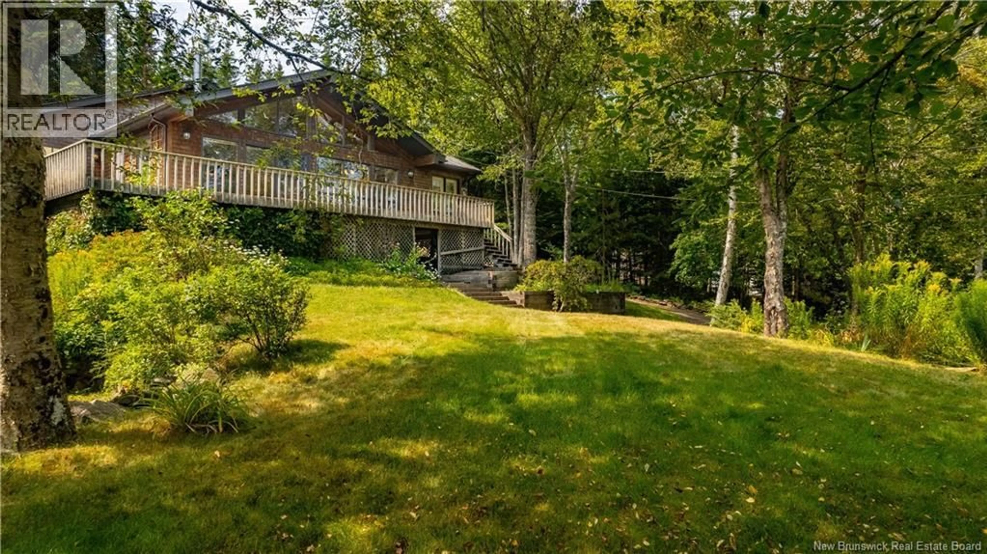 A pic from outside/outdoor area/front of a property/back of a property/a pic from drone, forest/trees view for 503 GLEBE ROAD, Chamcook New Brunswick E5B3C2