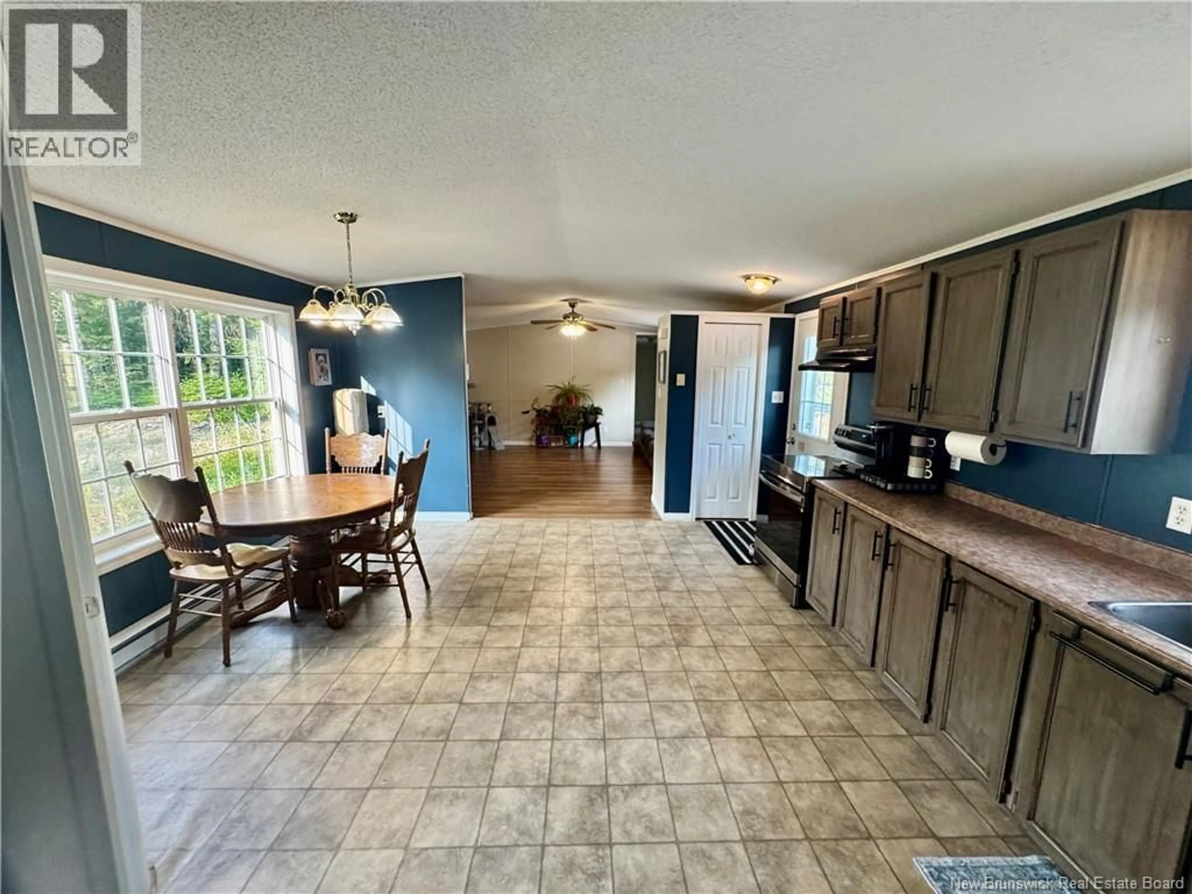 Open concept kitchen, ceramic/tile floor for 5351 ROUTE 770, Rollingdam New Brunswick E3L1R1