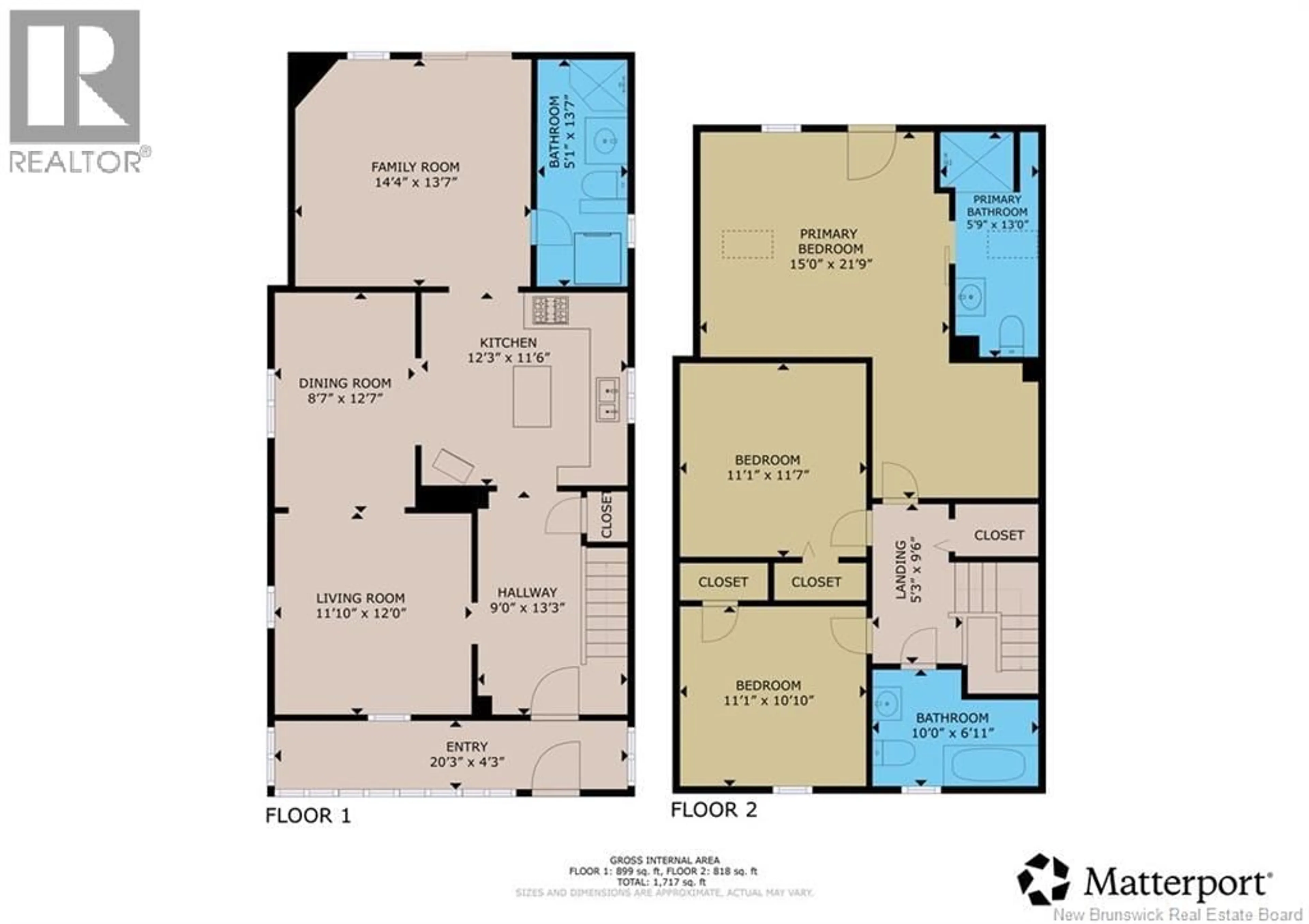 Floor plan for 30 EDWARD STREET, Moncton New Brunswick E1A3Y7