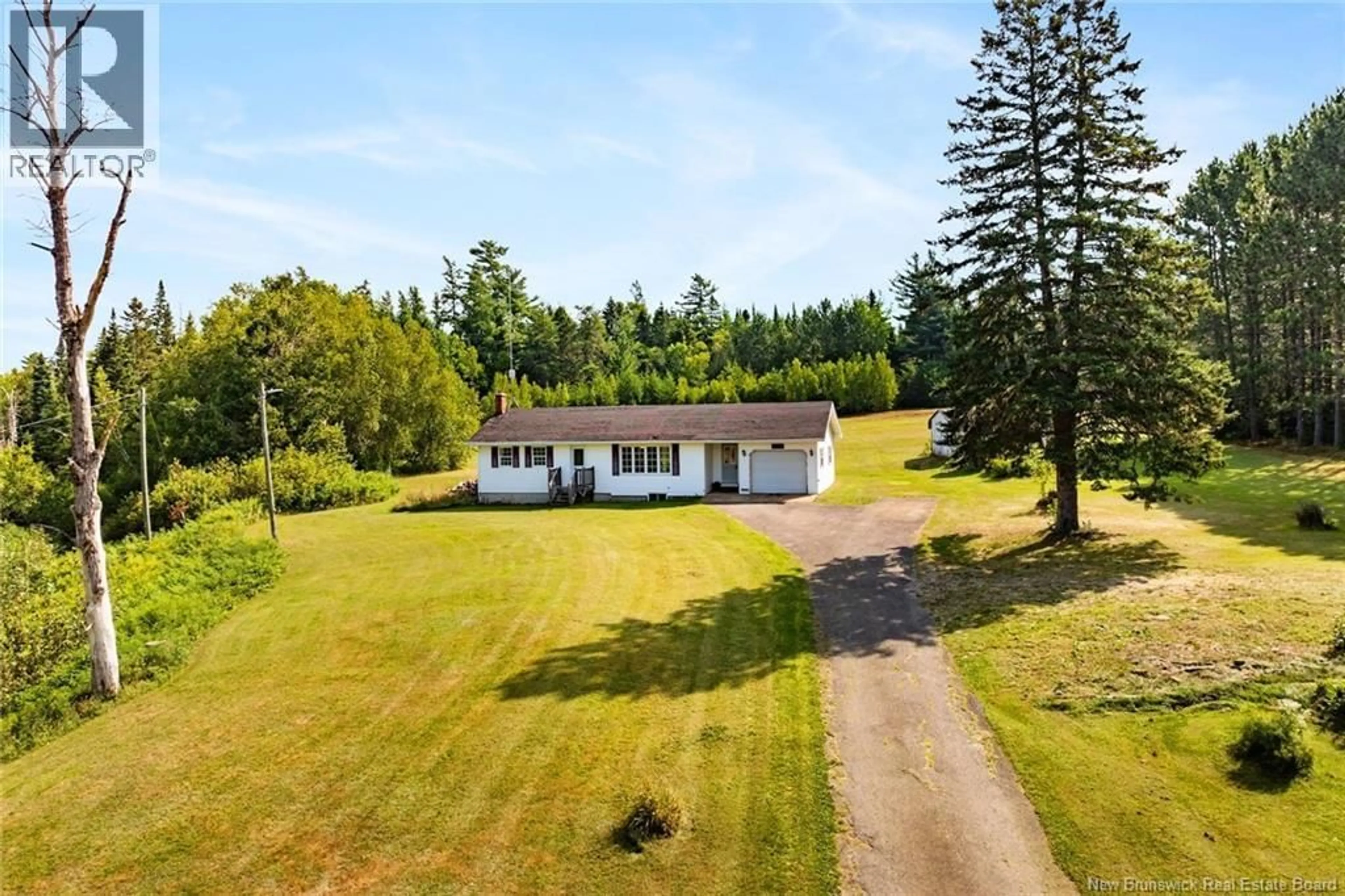 A pic from outside/outdoor area/front of a property/back of a property/a pic from drone, unknown for 4731 ROUTE 123, Chipman New Brunswick E4A2C6