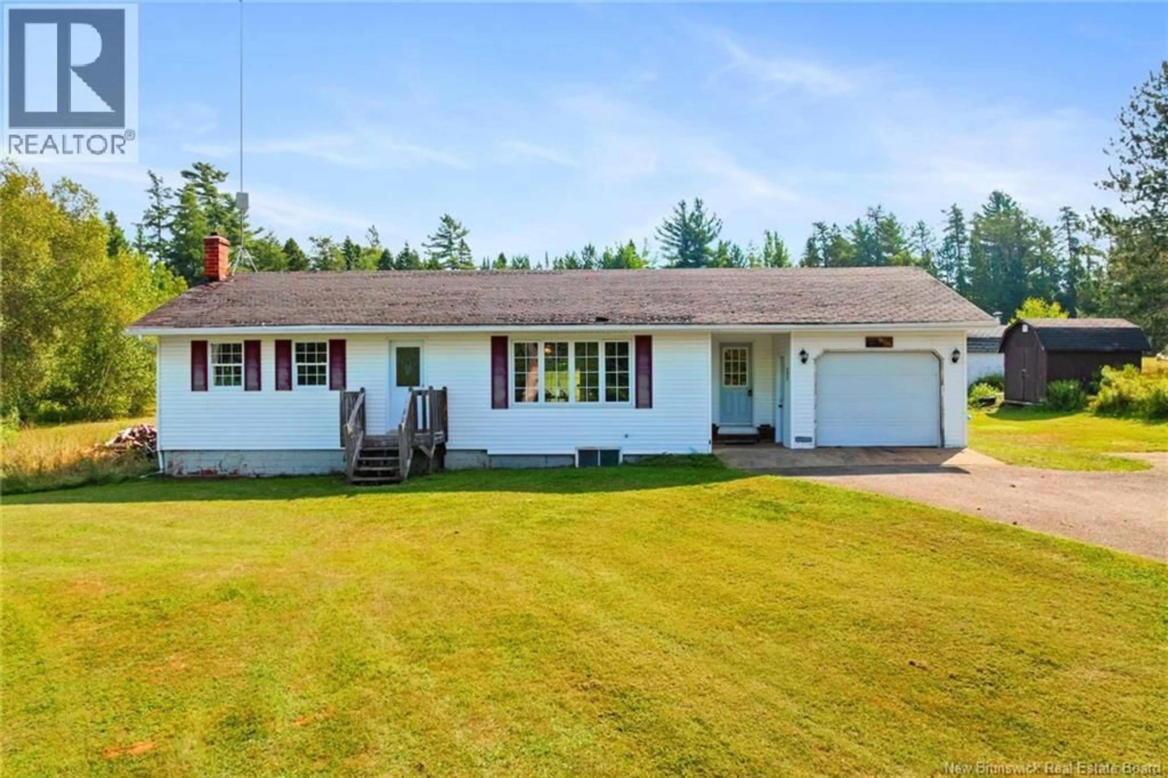 A pic from outside/outdoor area/front of a property/back of a property/a pic from drone, unknown for 4731 ROUTE 123, Chipman New Brunswick E4A2C6