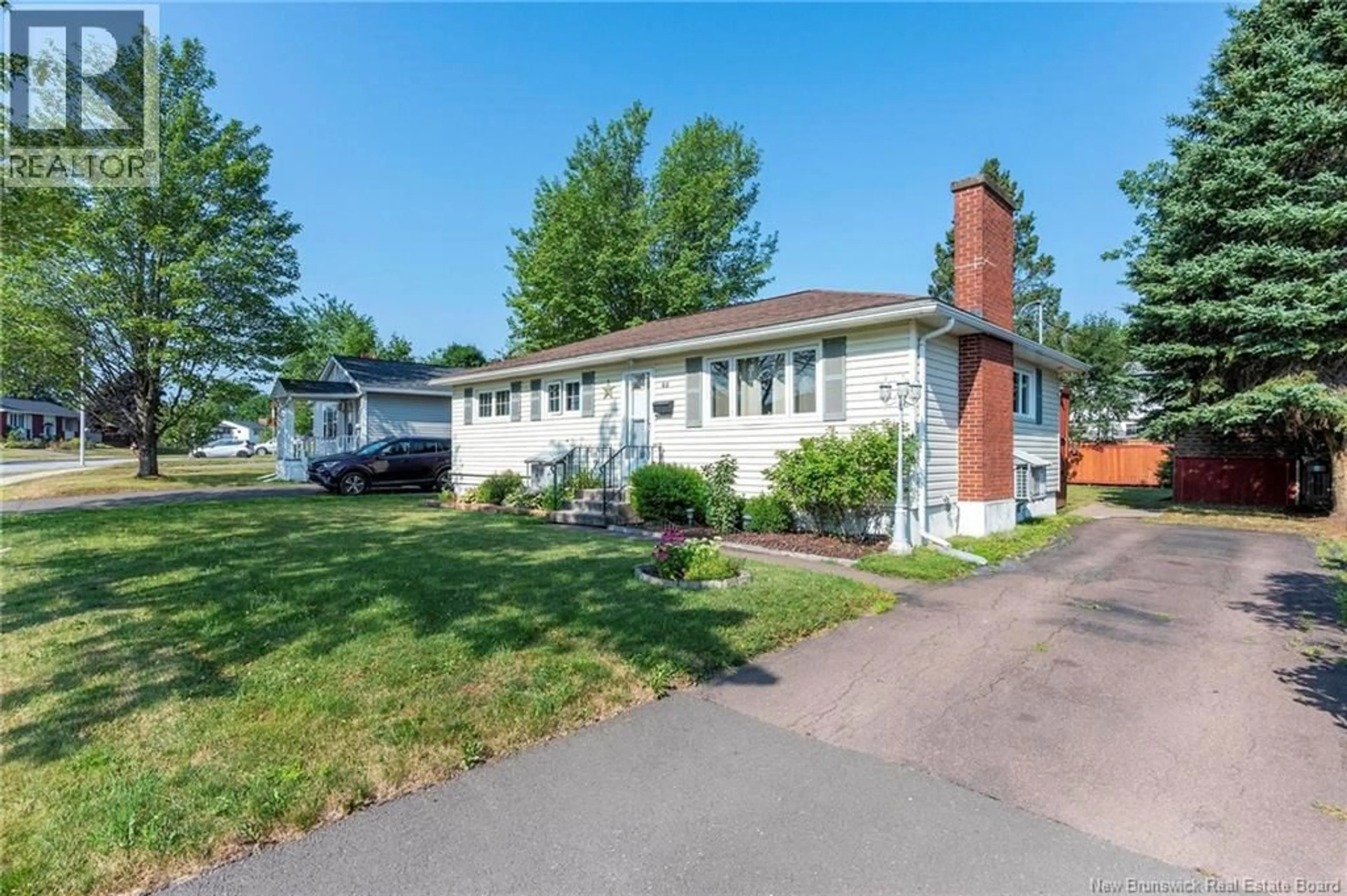 Home with vinyl exterior material, street for 68 BIRCHMOUNT DRIVE, Moncton New Brunswick E1C8E4