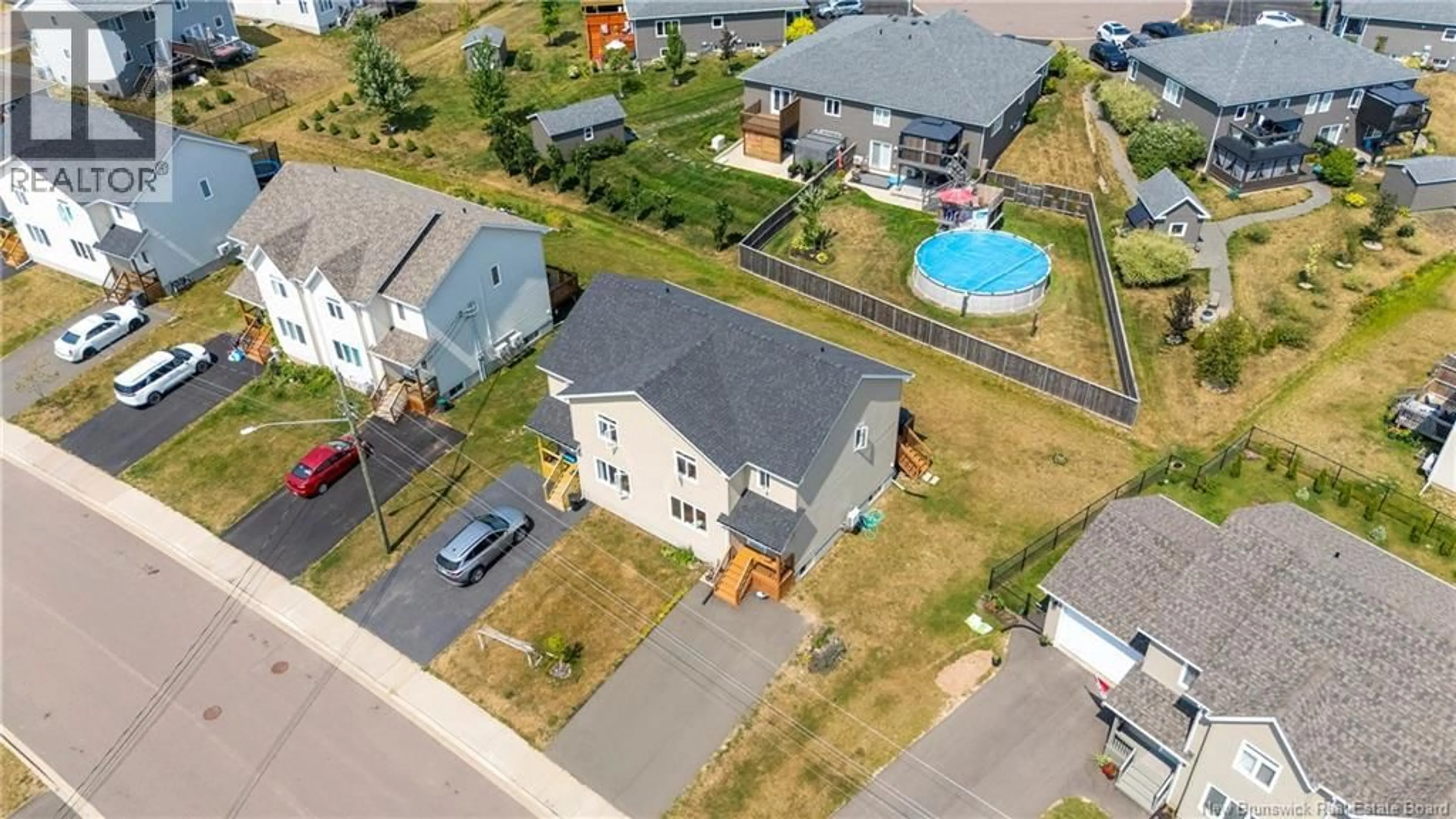 A pic from outside/outdoor area/front of a property/back of a property/a pic from drone, street for 183 OAKFIELD DRIVE, Riverview New Brunswick E1B0W6