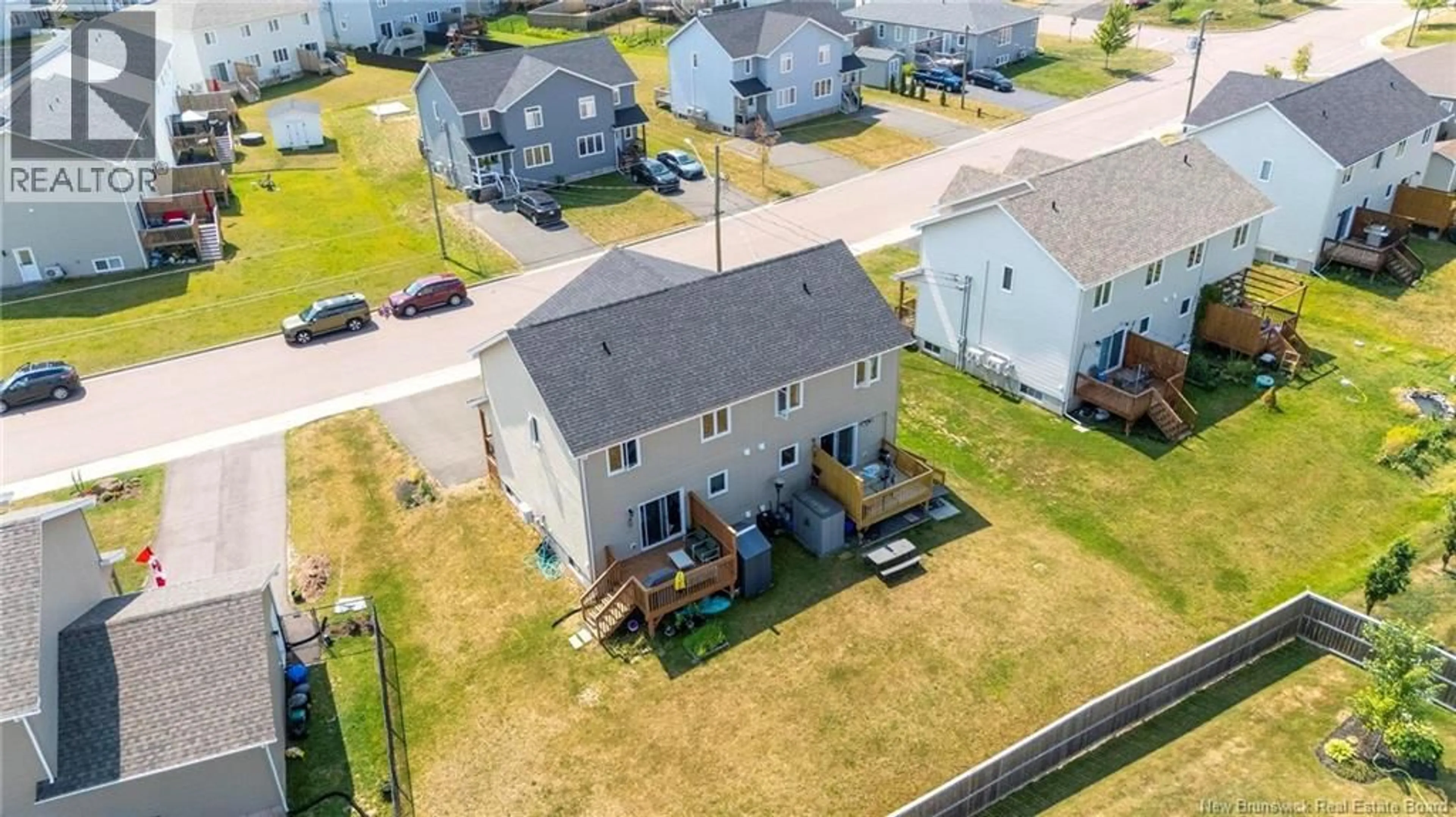 A pic from outside/outdoor area/front of a property/back of a property/a pic from drone, street for 183 OAKFIELD DRIVE, Riverview New Brunswick E1B0W6