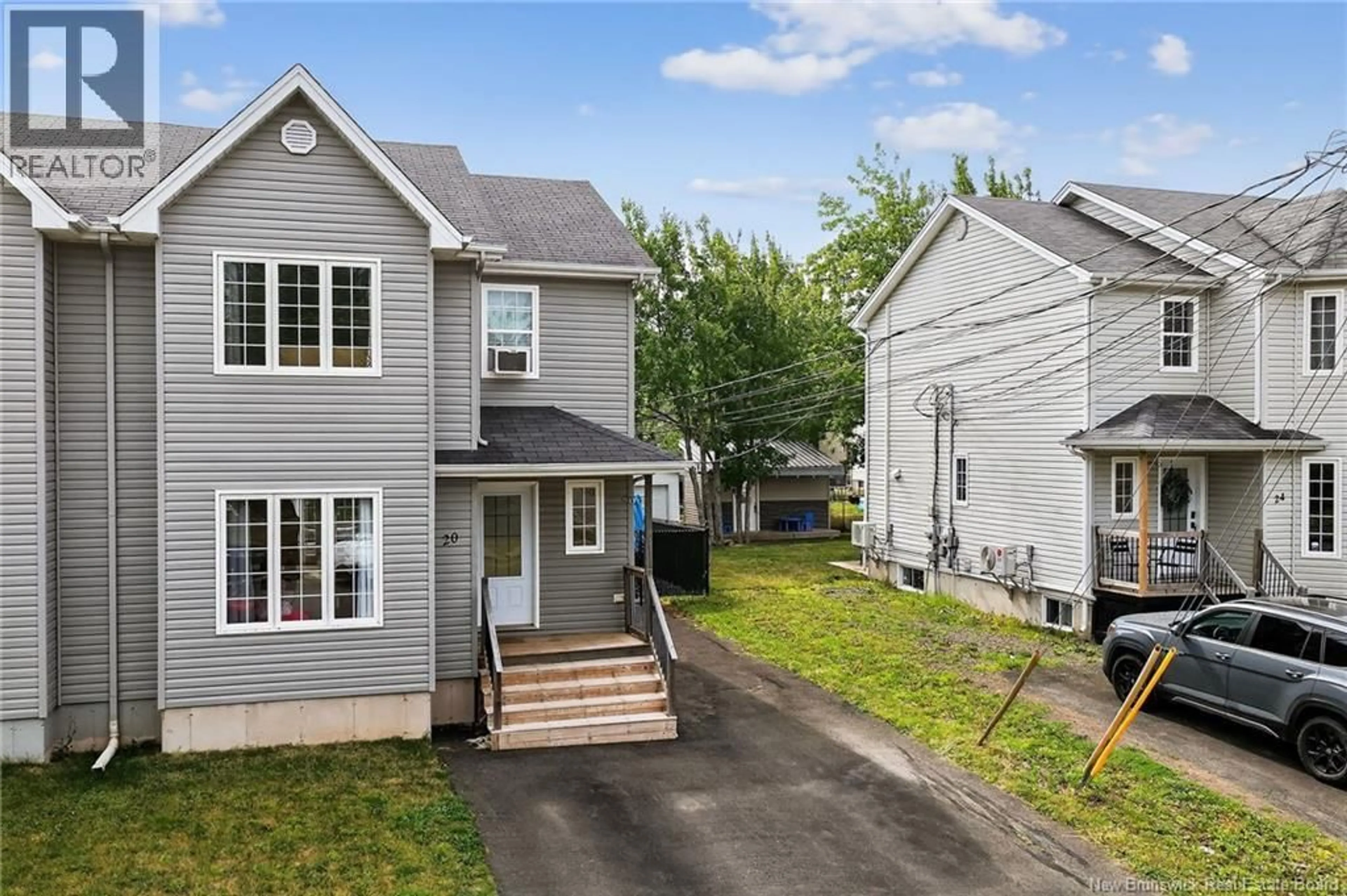 A pic from outside/outdoor area/front of a property/back of a property/a pic from drone, street for 20 CANDICE LANE, Moncton New Brunswick E1G0A7