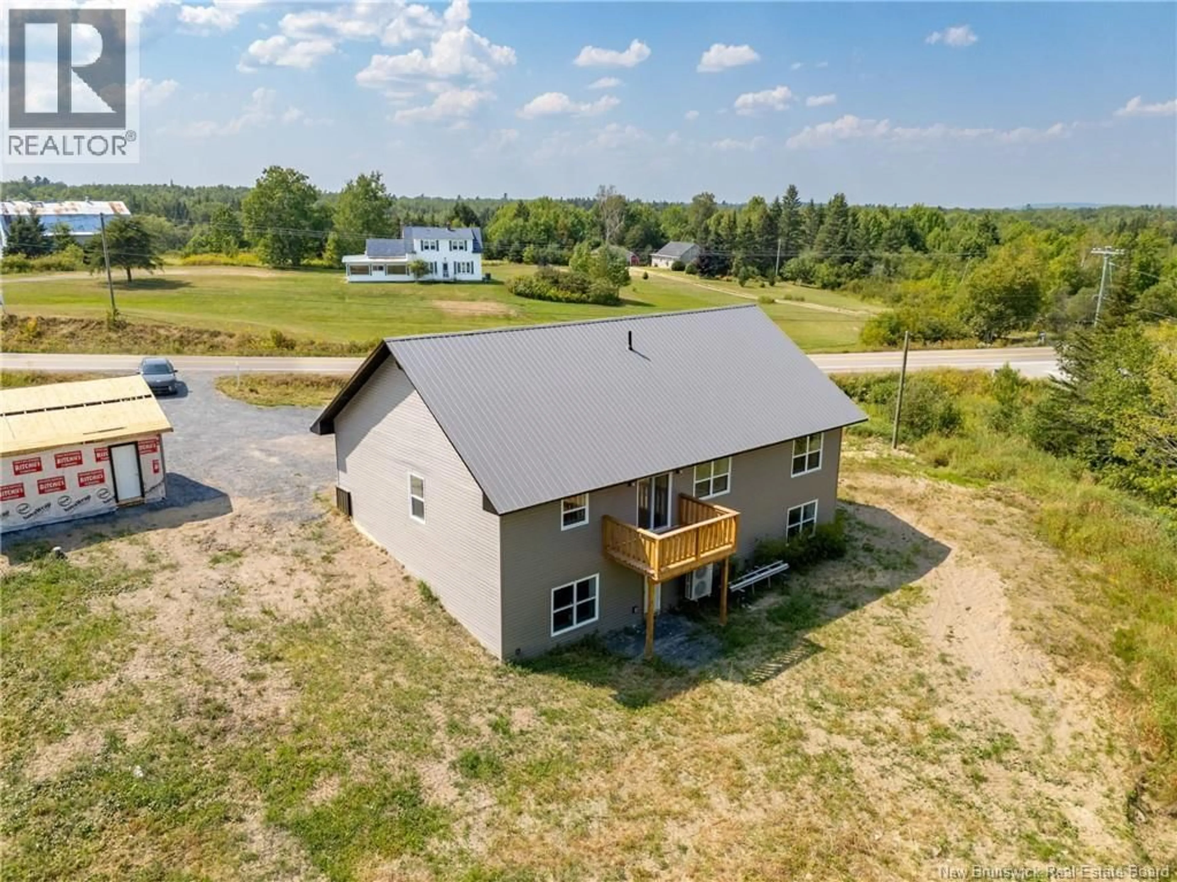A pic from outside/outdoor area/front of a property/back of a property/a pic from drone, building for 173 ROUTE 3, New Market New Brunswick E6K2W3